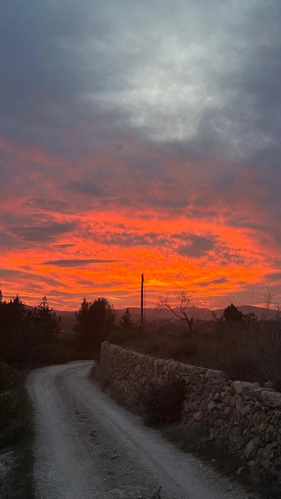 Luxery retreat womansretreat sisterhood “Golden sunrise (or sunset) over Ibiza landscape at retreat site—radiant, serene, and life-giving.” luxery