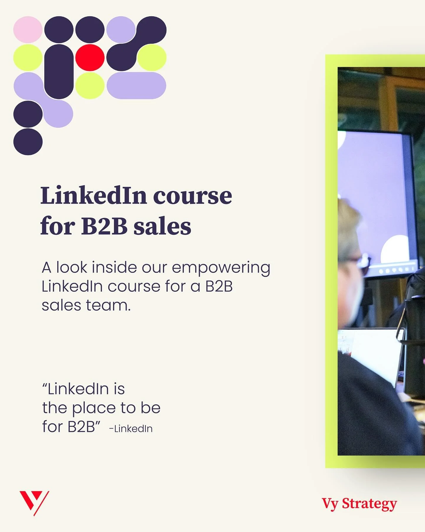 With 2025 around the corner, it’s time to gear up for big goals! 🎯🙌🚀
Medi Norway is doing just that by strenghtening their sales team’s LinkedIn strategy for 2025!
Vy from Vy Strategy lead the course where they explored:
💫 How to un