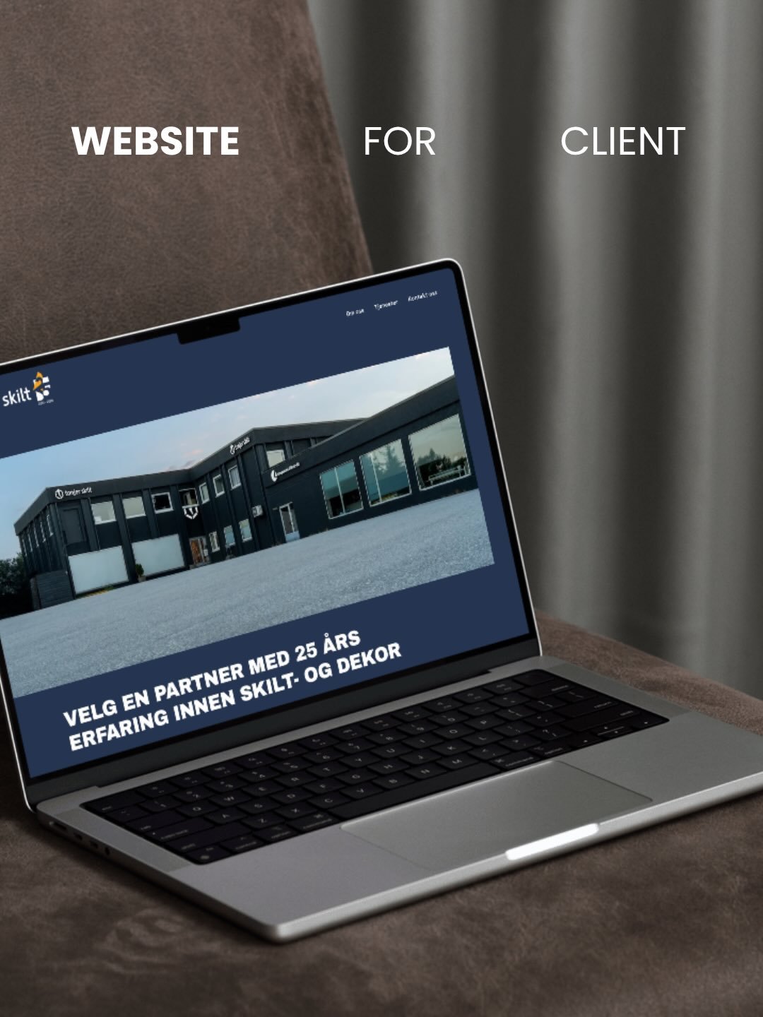 @tonjerskilt has been making businesses look good for years. Signs and print that actually get noticed. Now their online presence matches.

We designed their new website from the ground up, handling the layout, content strategy, and copy to make sure