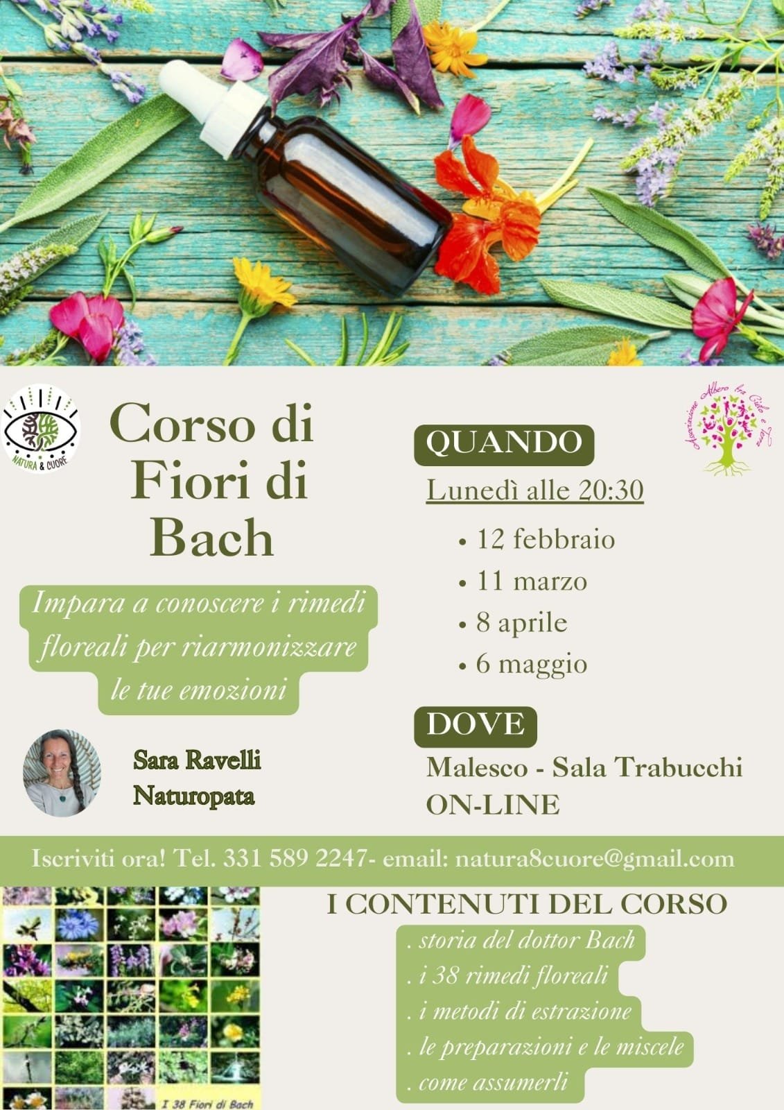 Corso di FIORI DI BACH