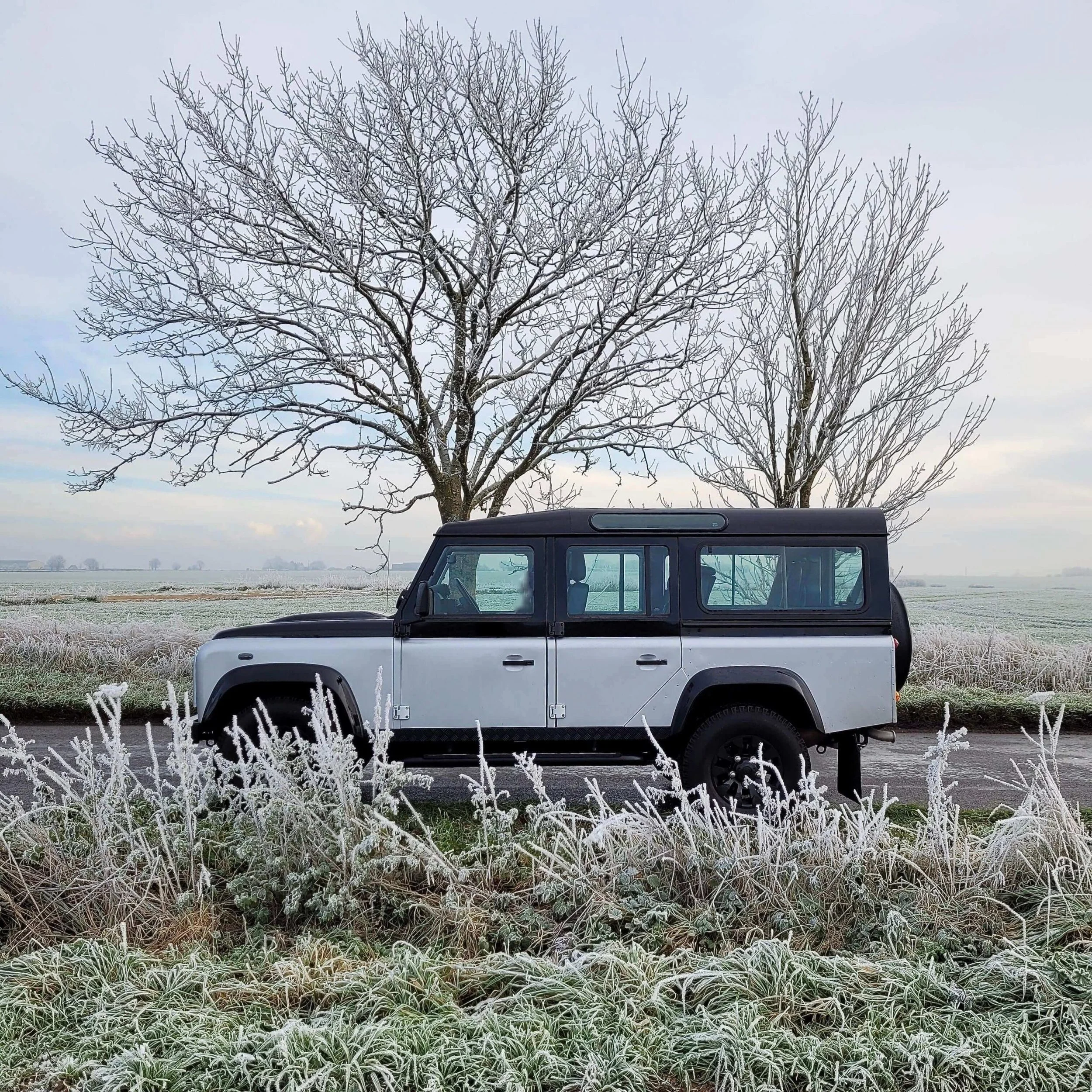Land Rover hearse