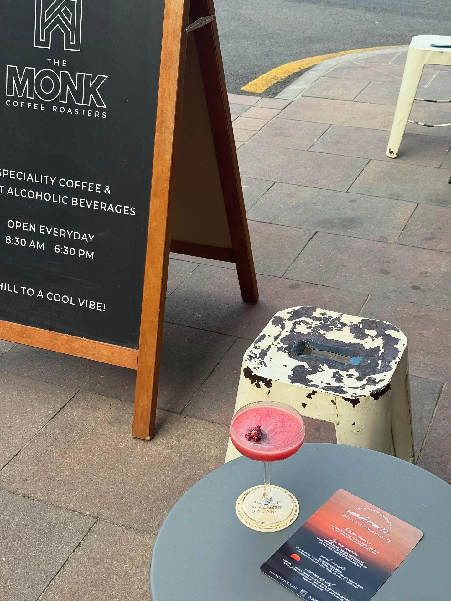 Another beautiful event at our Perfectly Balanced x @themonkcoffeeroasters 🍸🤎

Serving up a new round of seasonal cocktails and mocktails starting with a Fig &amp; Rose Petal Martini, Clarified Espresso Martini, Coffee Bean &amp; Pomegranate Brambl