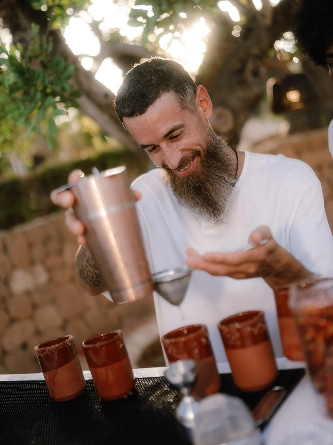 Alvaro serving up the perfect party starter 🌶️

Even classic cocktails we put the utmost care and attention into, like these well balanced picantes.

With our favourite island tequila @ibikatequila_ infused with cilantro and chilli&rsquo;s, combined