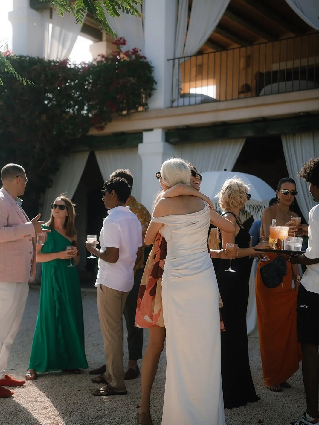 We stripped things down for Kate &amp; Pete&rsquo;s 5 year vow renewal. Set in the stunning blossom backdrop of @canrafal_ibiza 🌺

Here we served up our classic seasonal sangria for the welcome, followed by their favourite spicy margaritas during th