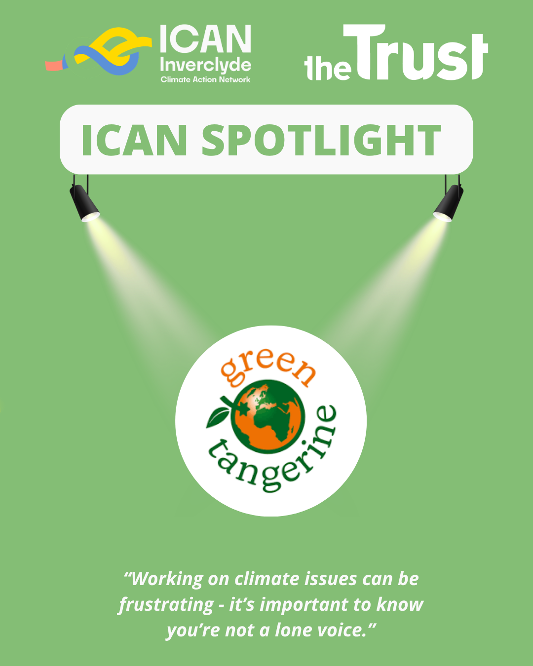 ICAN Spotlight: Green Tangerine