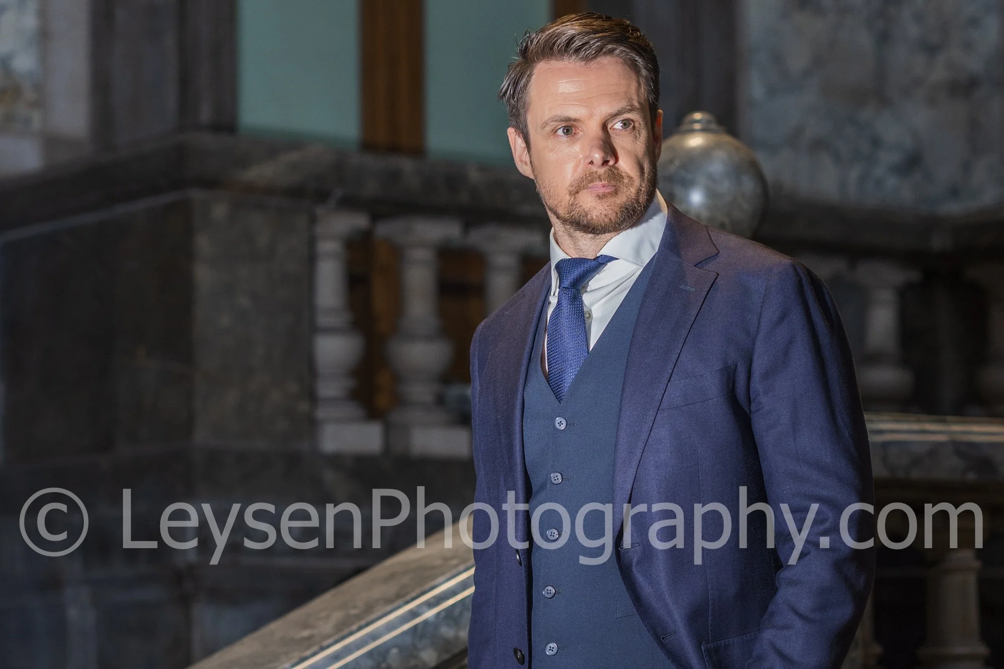 Businessman Walking with Briefcase – Corporate Success Concept Image