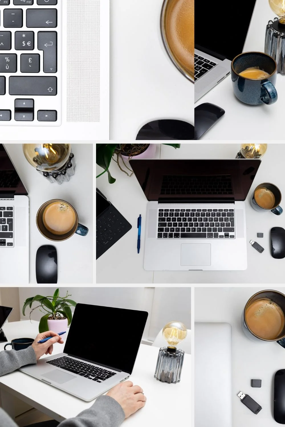 Minimal Workspace Branding Stock Photo Bundle - 33 Images