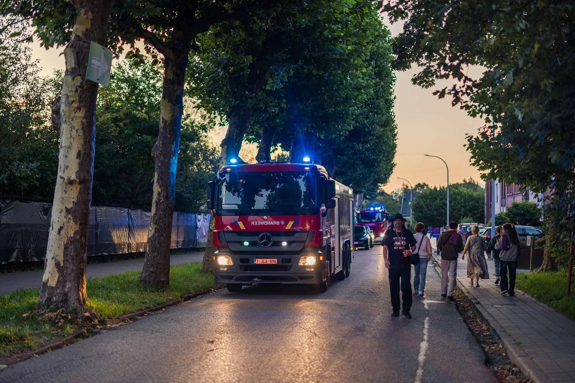 Emergency Services Access Tomorrowland Festival After Fire - Boom, July 16, 2025