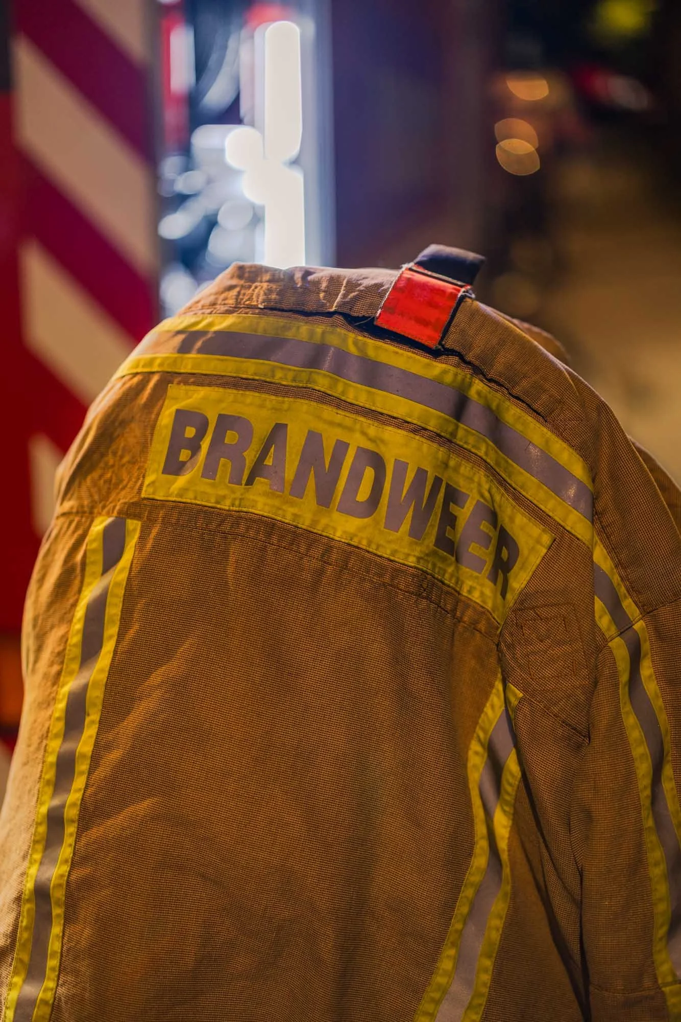Belgian Firefighter Uniform at Tomorrowland Fire Response - Boom, July 16, 2025