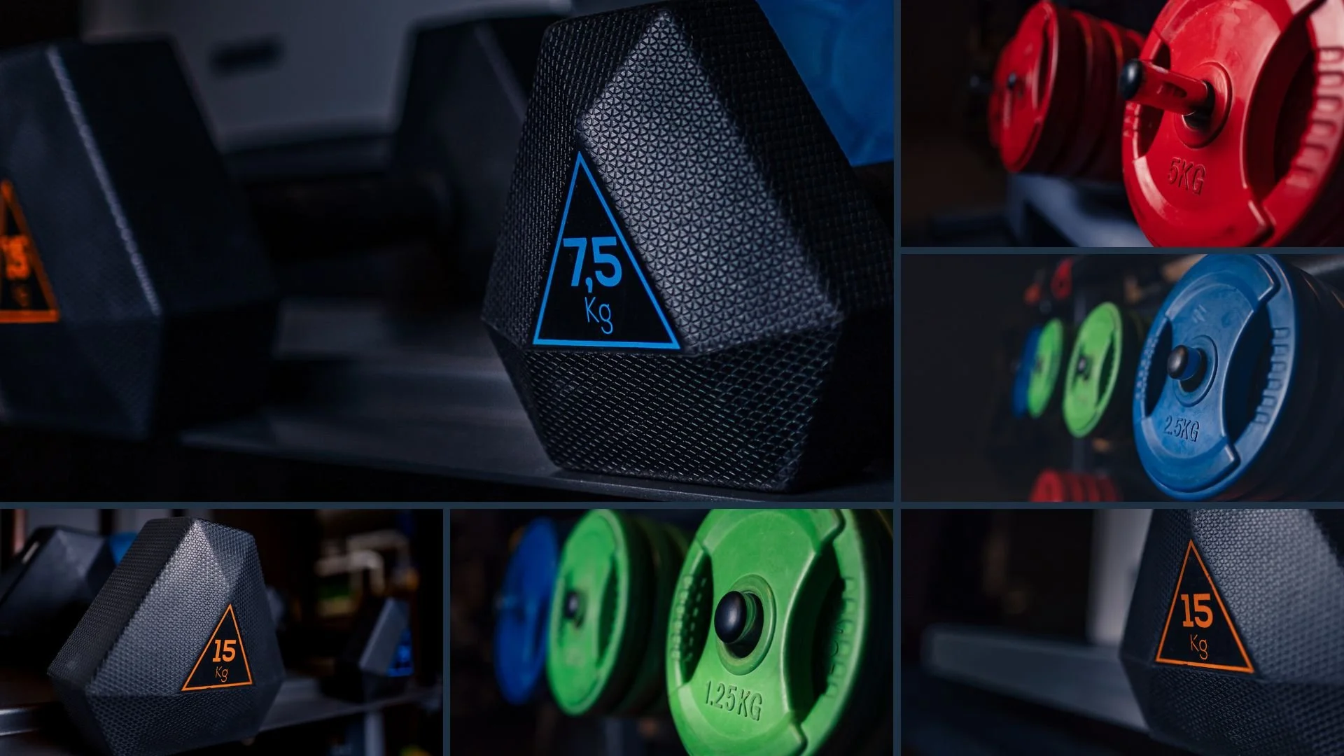 Minimal Fitness Brand Visuals – Clean Gym Equipment Content Pack (15 Images)