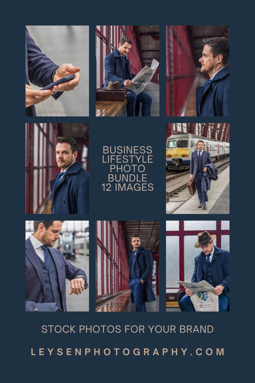 Modern Business Lifestyle Stock Photo Bundle – Professional Branding Images - 12 Images