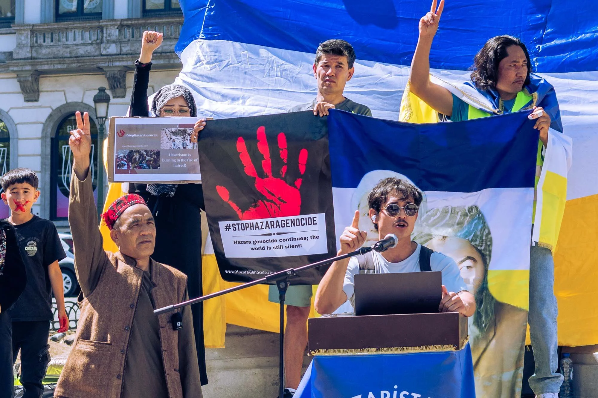 Protest against Hazara genocide – Brussels, July 3, 2025