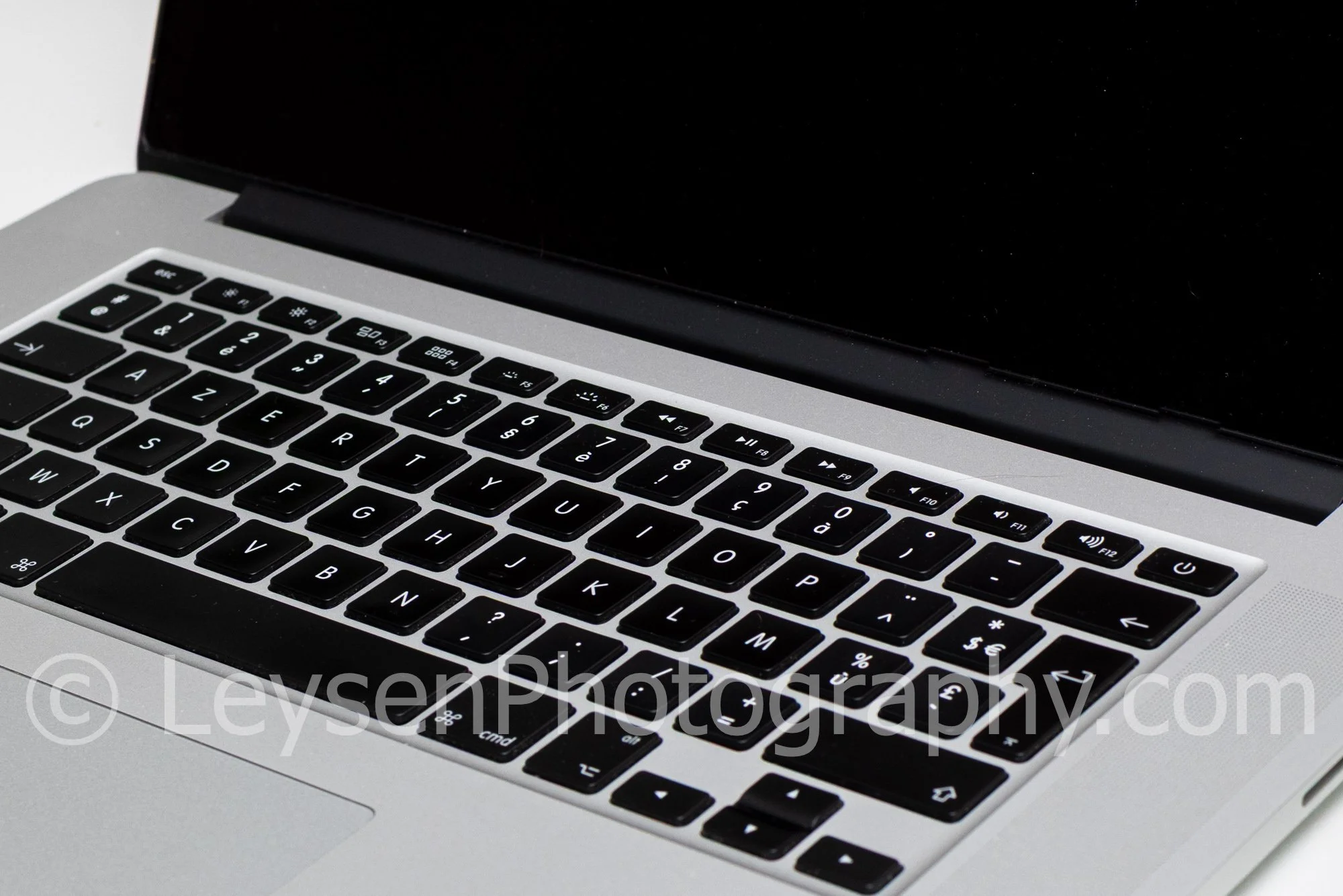 Laptop Keyboard Close-Up – Minimal Technology Workspace