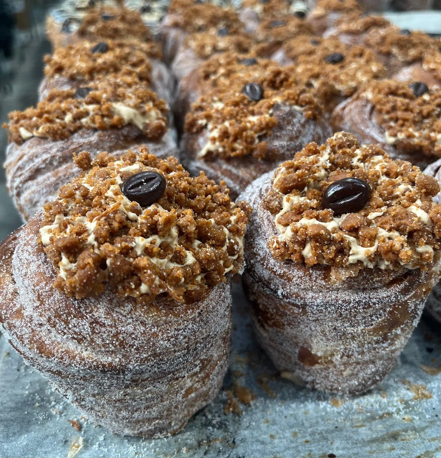 Biscoff Tiramisu Cruffin