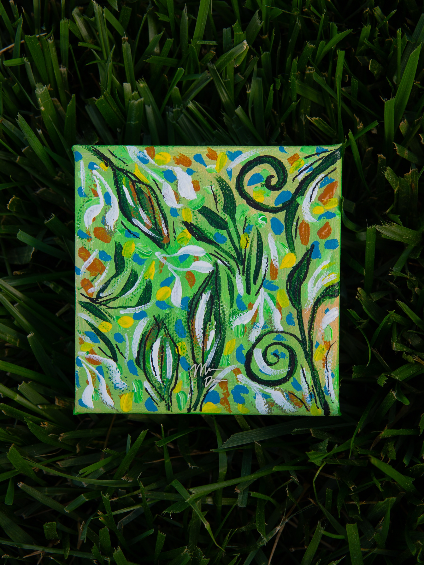spring greenery original painting #6