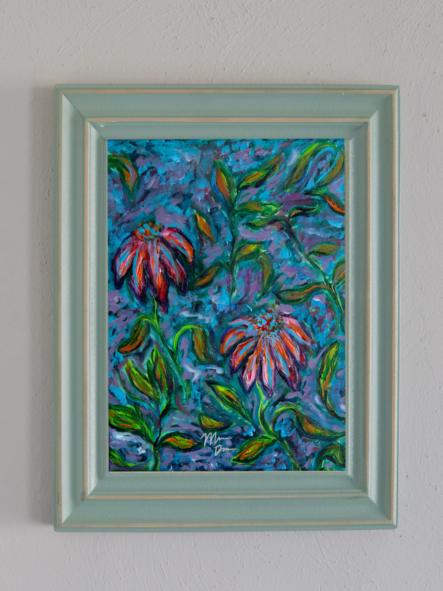 abstract florals art print #3