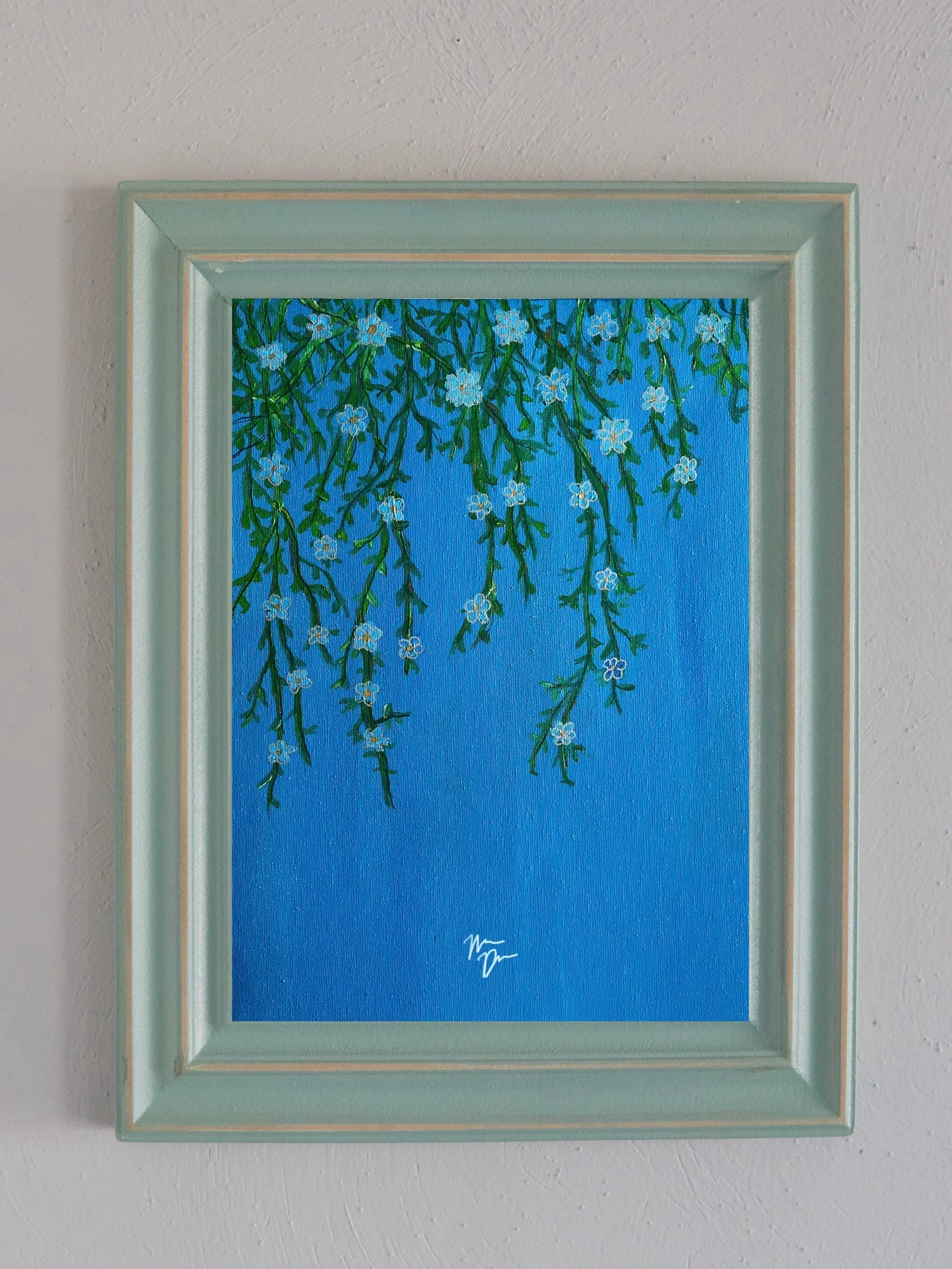 floral vine art print