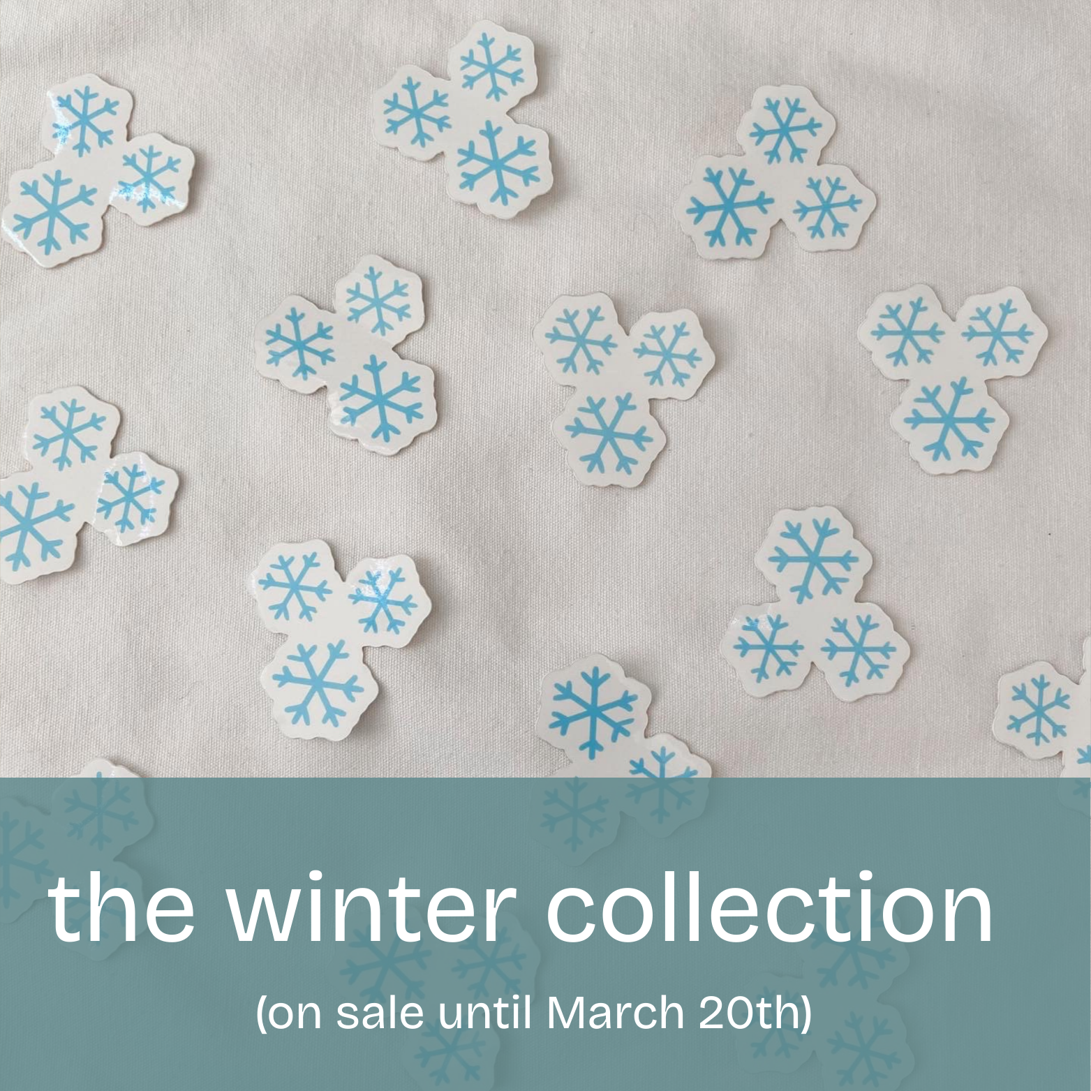 the winter collection (on sale until march 20th)