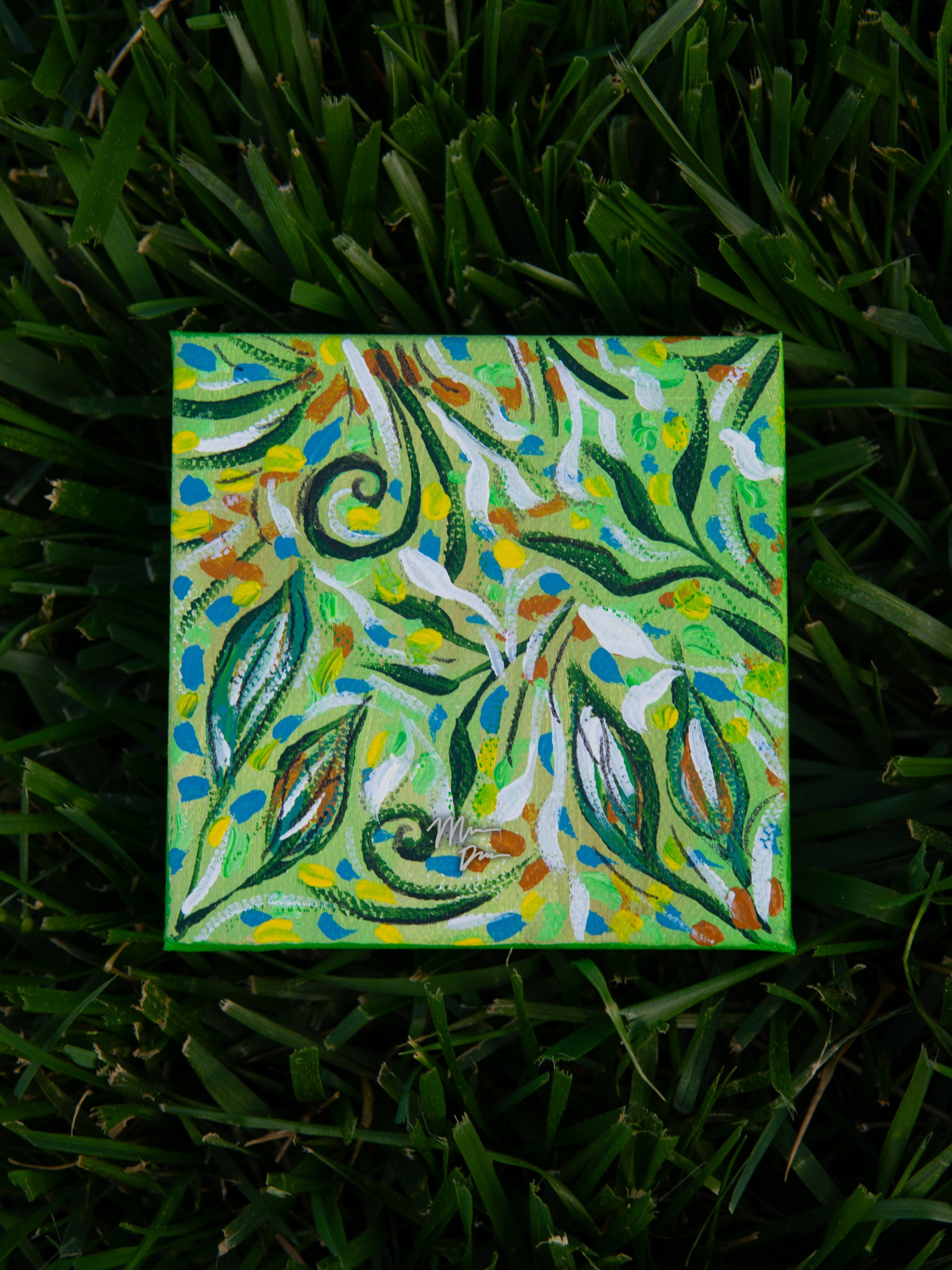 spring greenery original painting #7