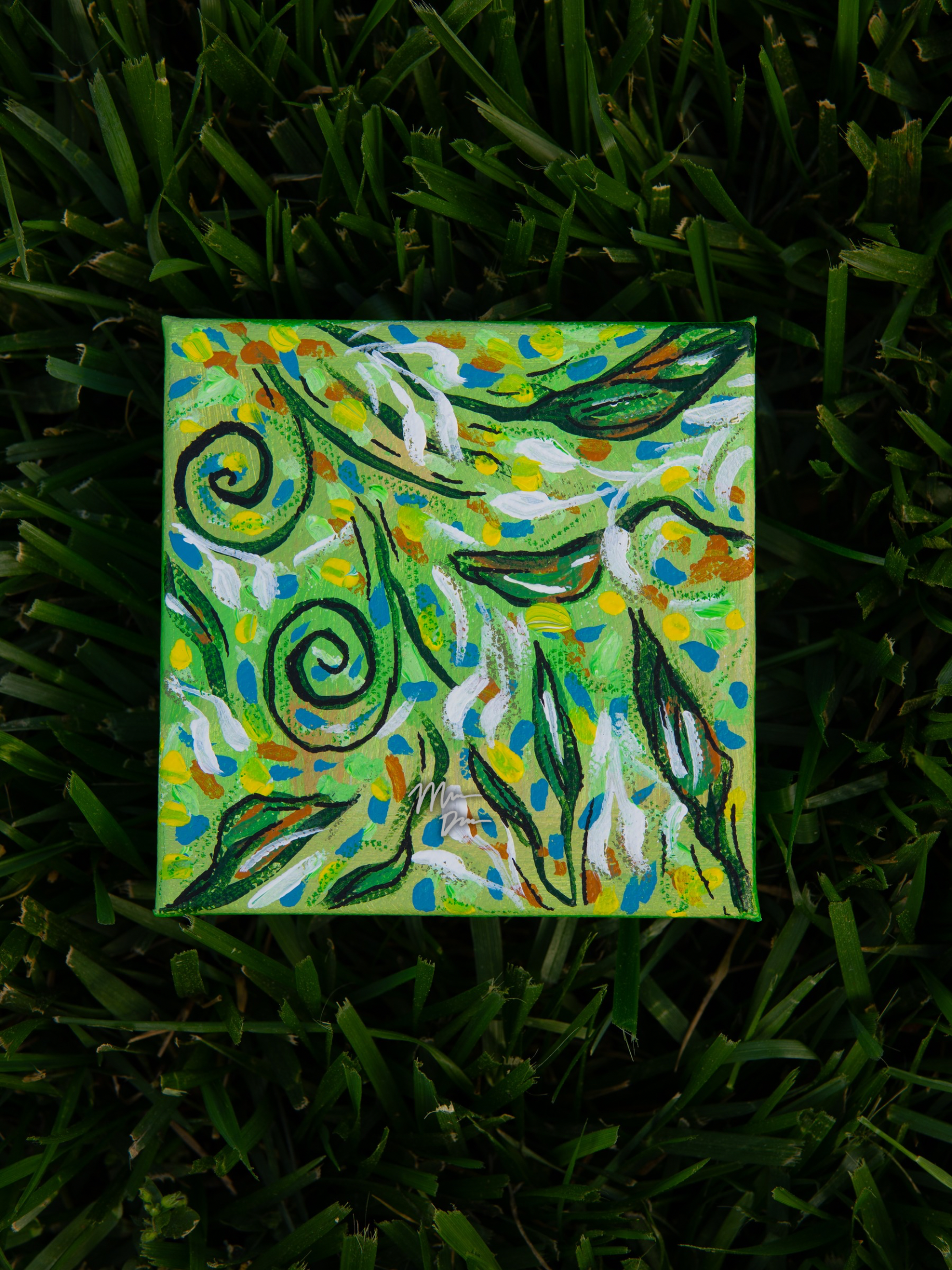 spring greenery original painting #5