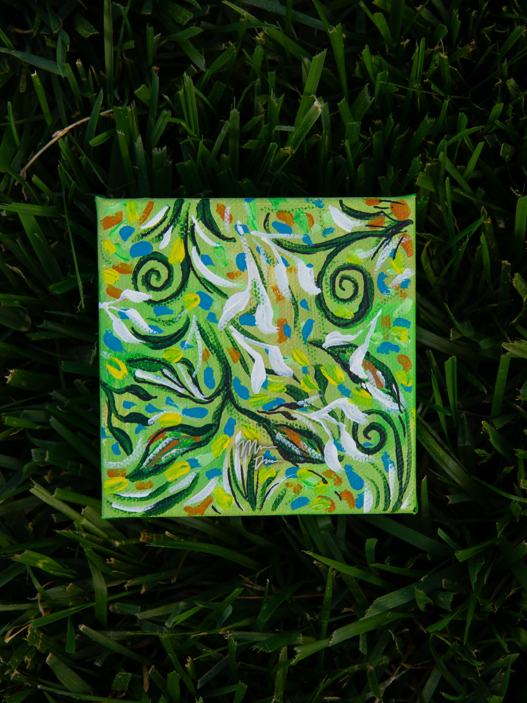 spring greenery original painting #4