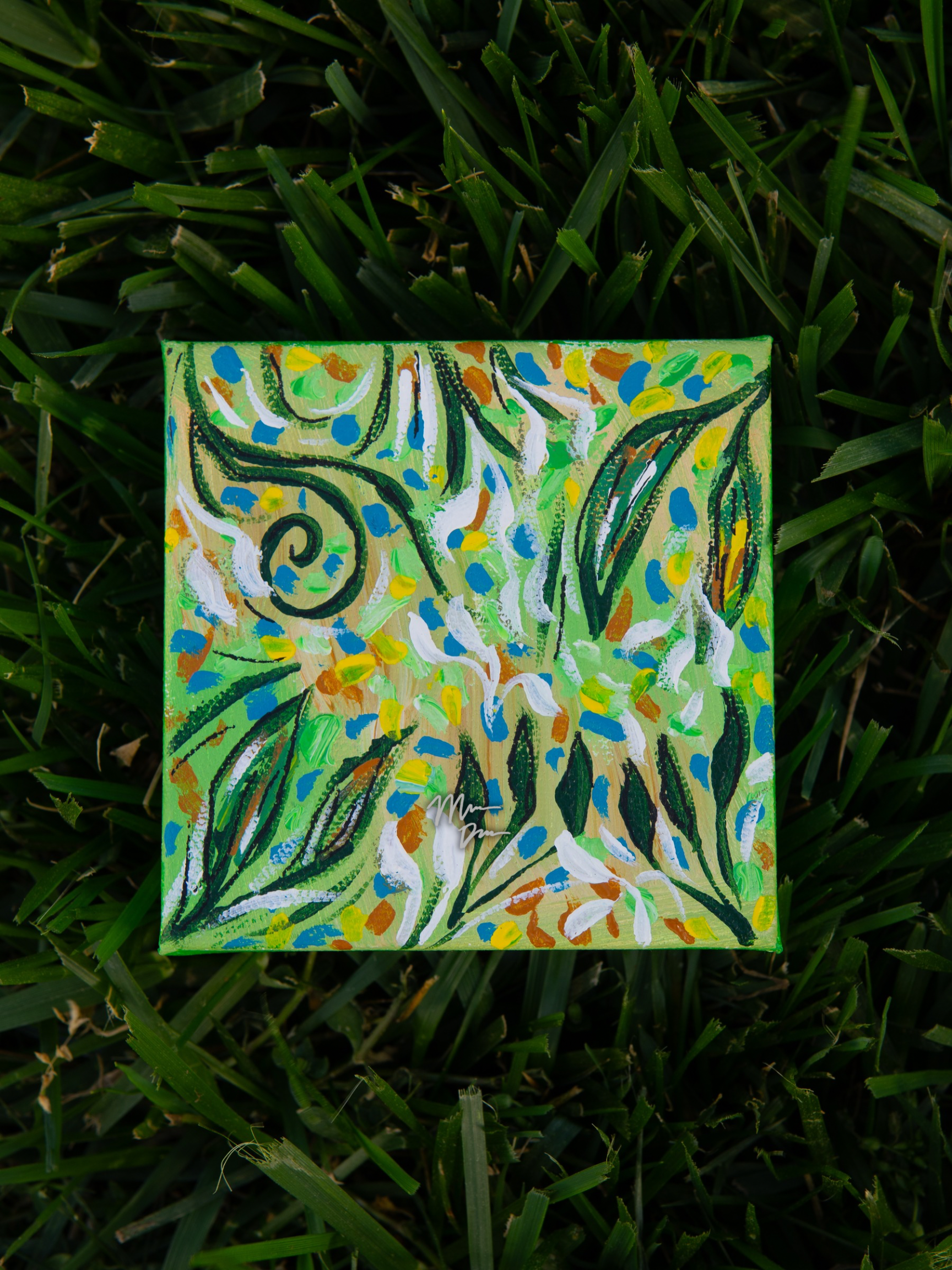 spring greenery original painting #3