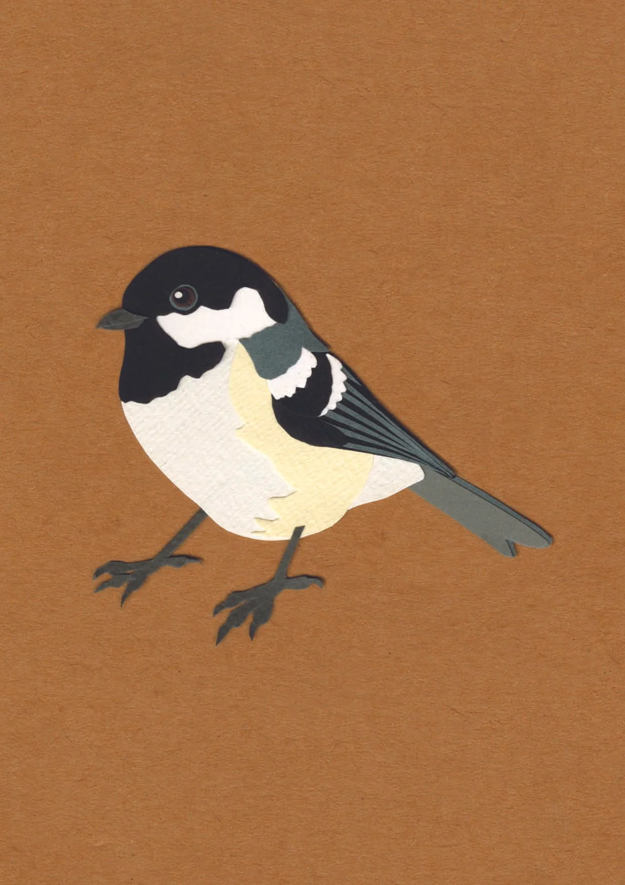 Carte mésange noire – 4.50 CHF