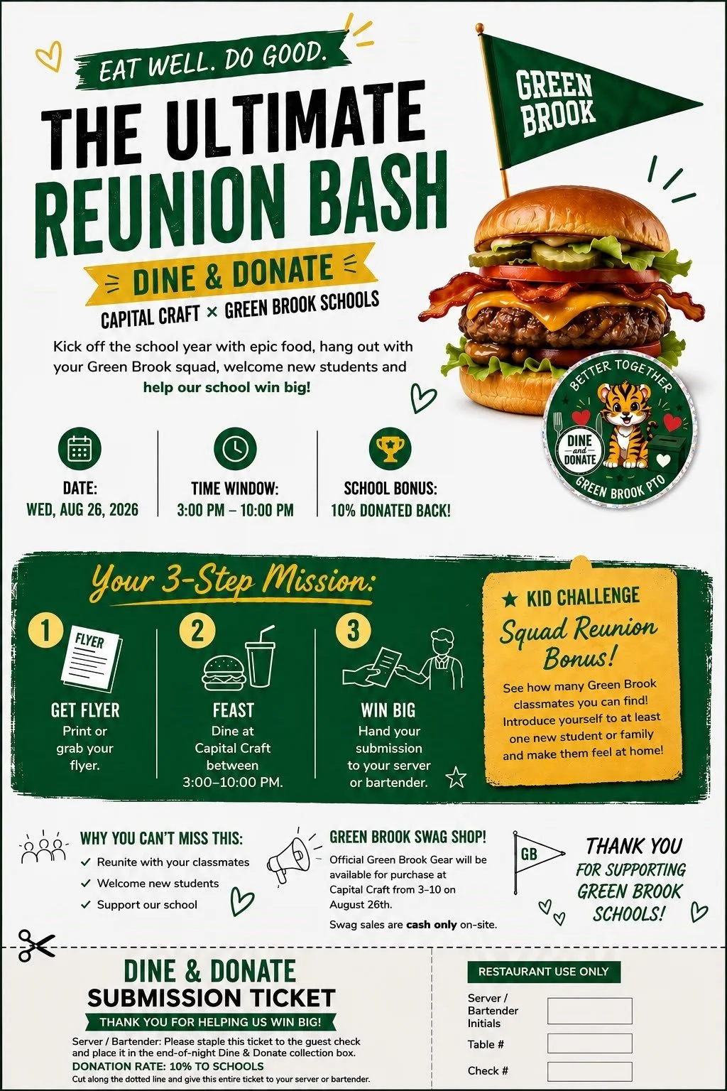 Capital Craft Dine & Donate