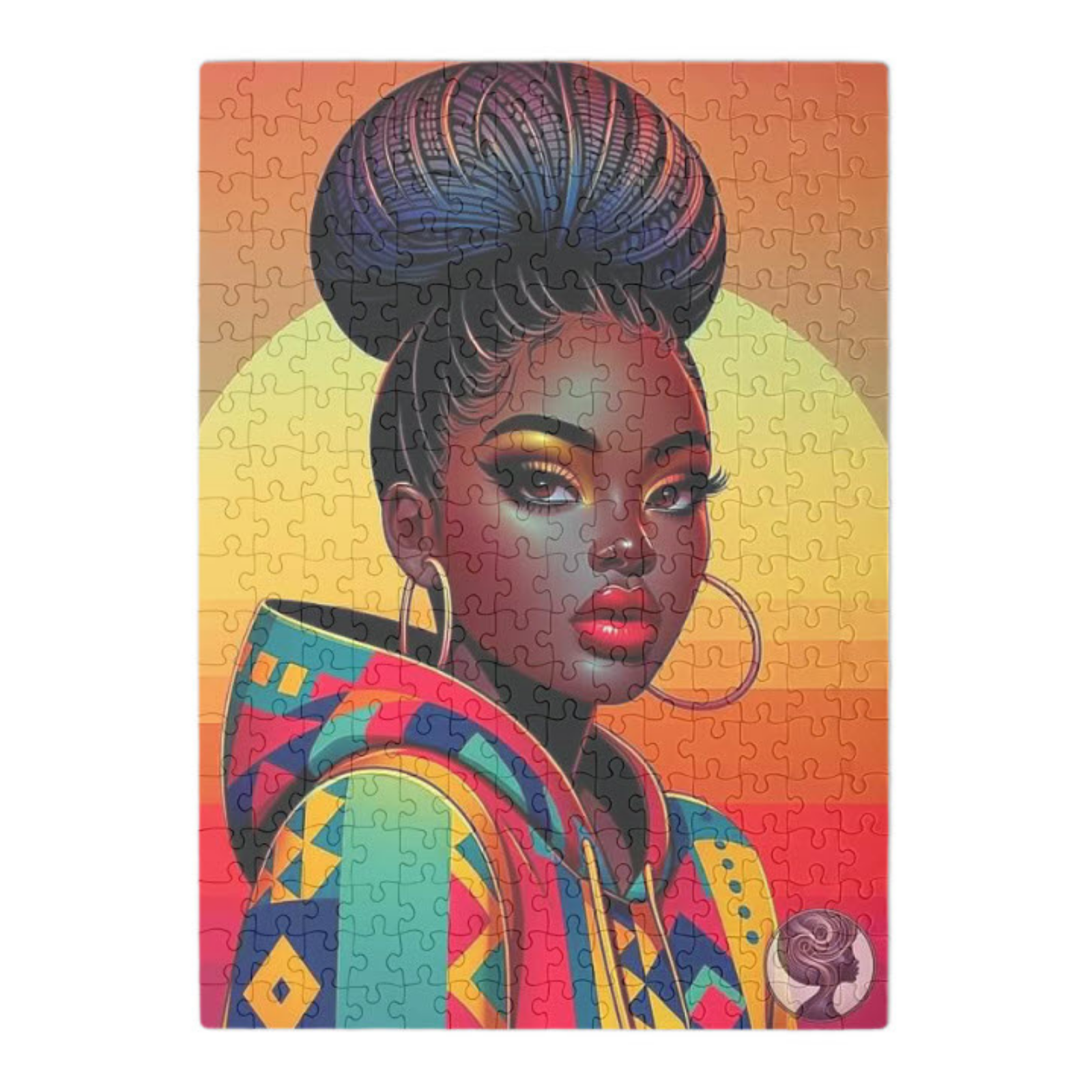 Afrofuturism Chic Puzzle (10" x 14")