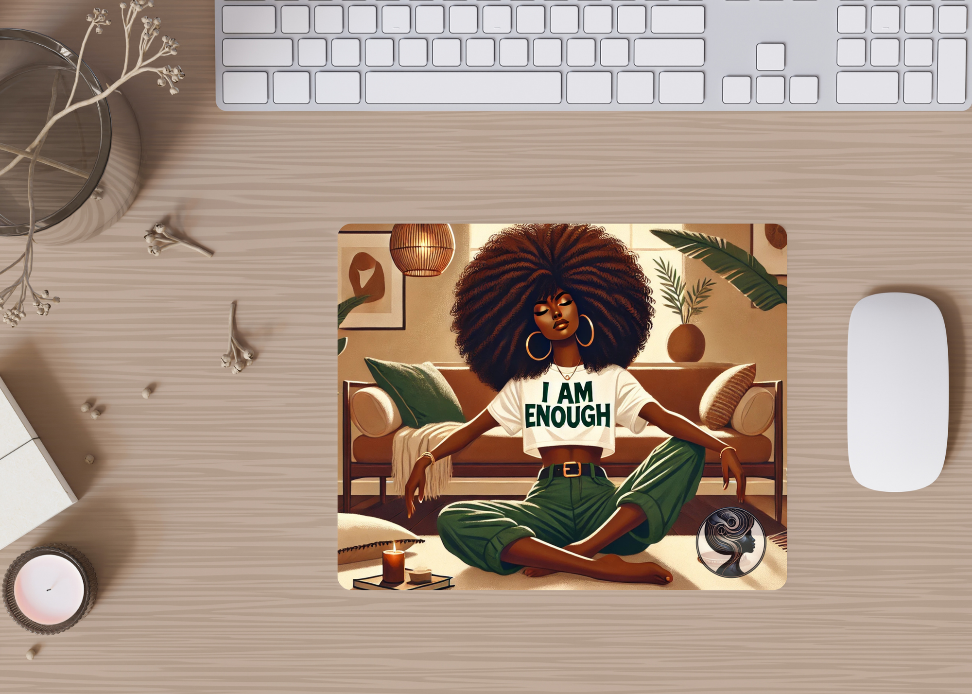 I am Enough Mousepad (SQ0805666)