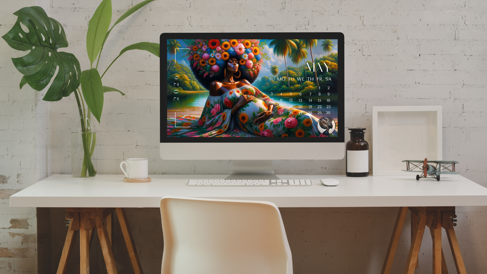 Digital Download - May 2026 Monthly Calendar