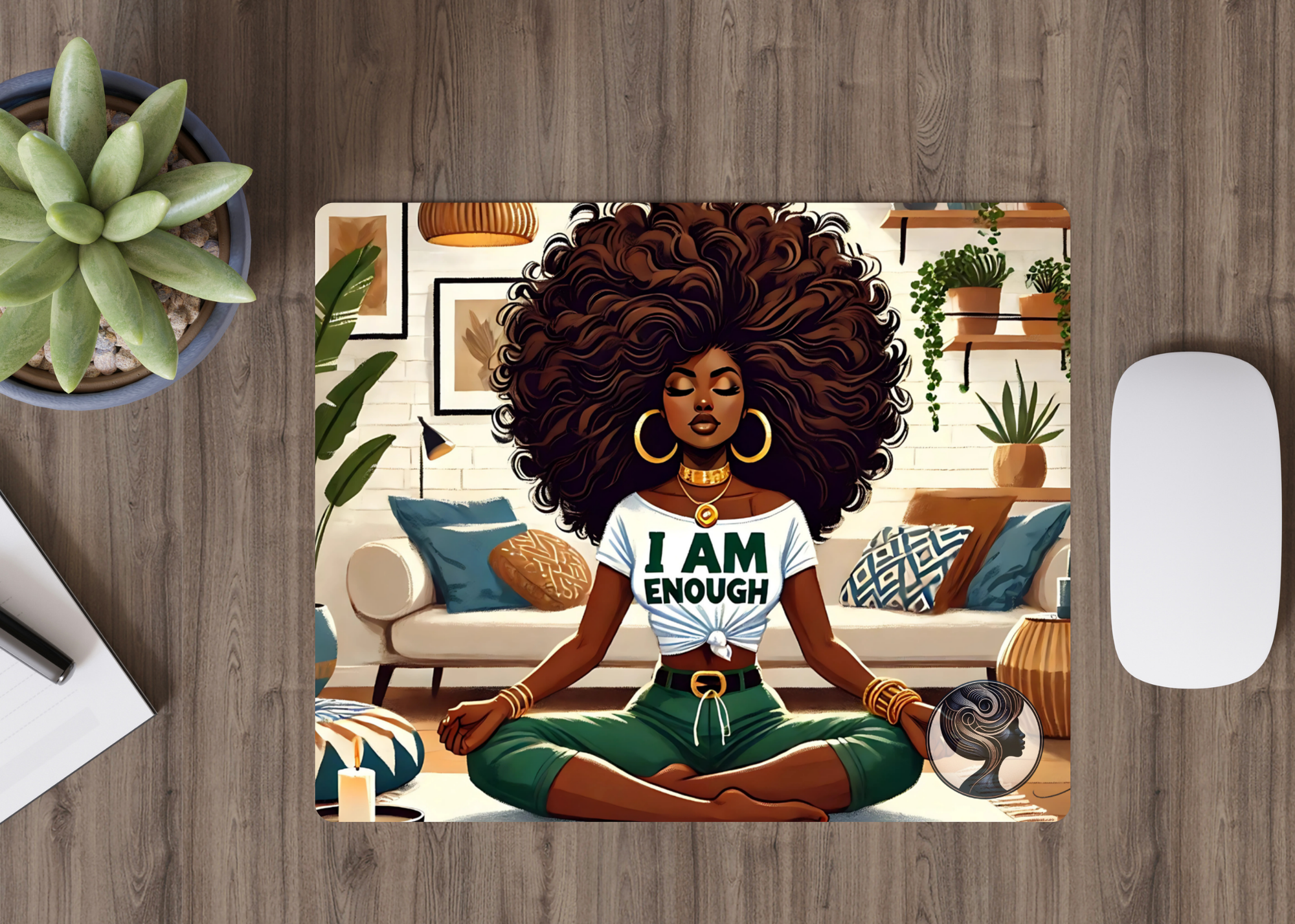 I am Enough Mousepad (SQ6361150)