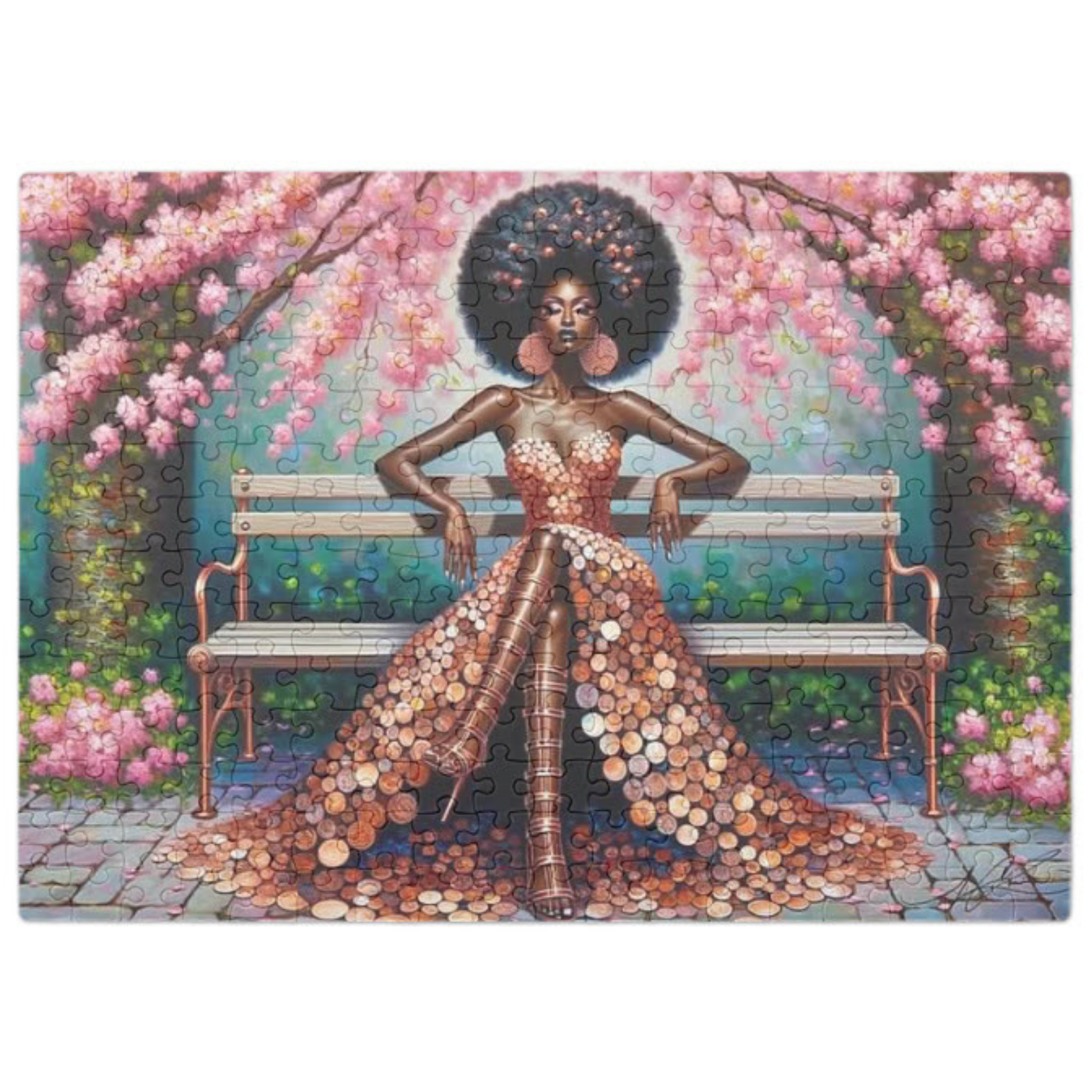 Abundance in Bloom Puzzle (10" x 14")