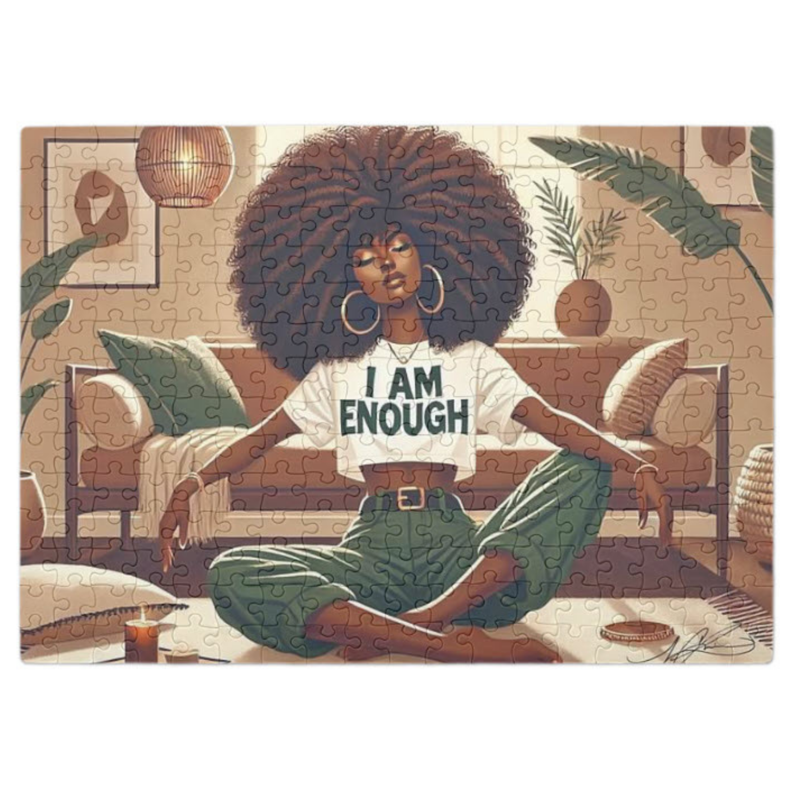 I Am Enough Puzzle (10" x 14")