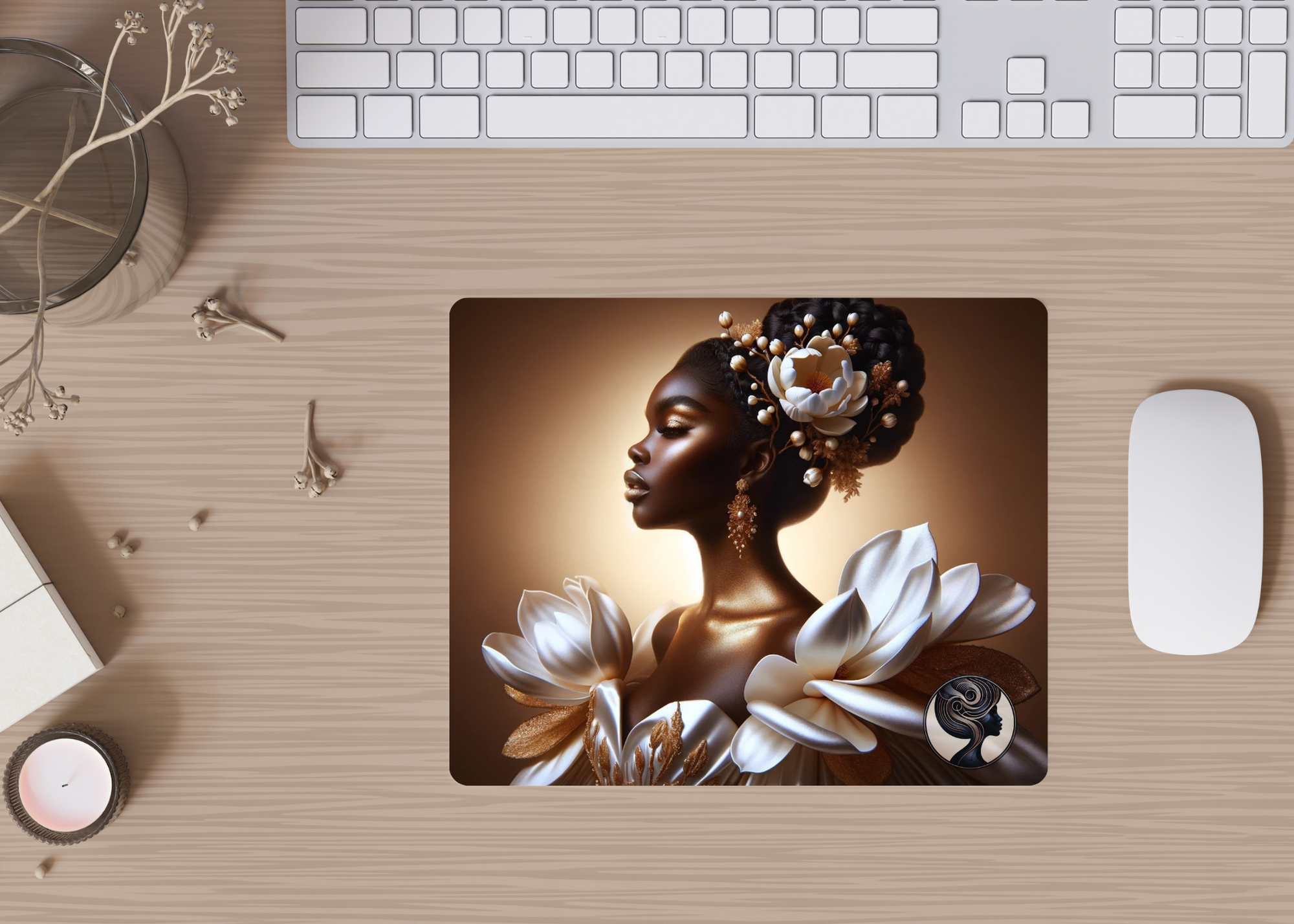 Regal Blossoms Mousepad (SQ3123771)