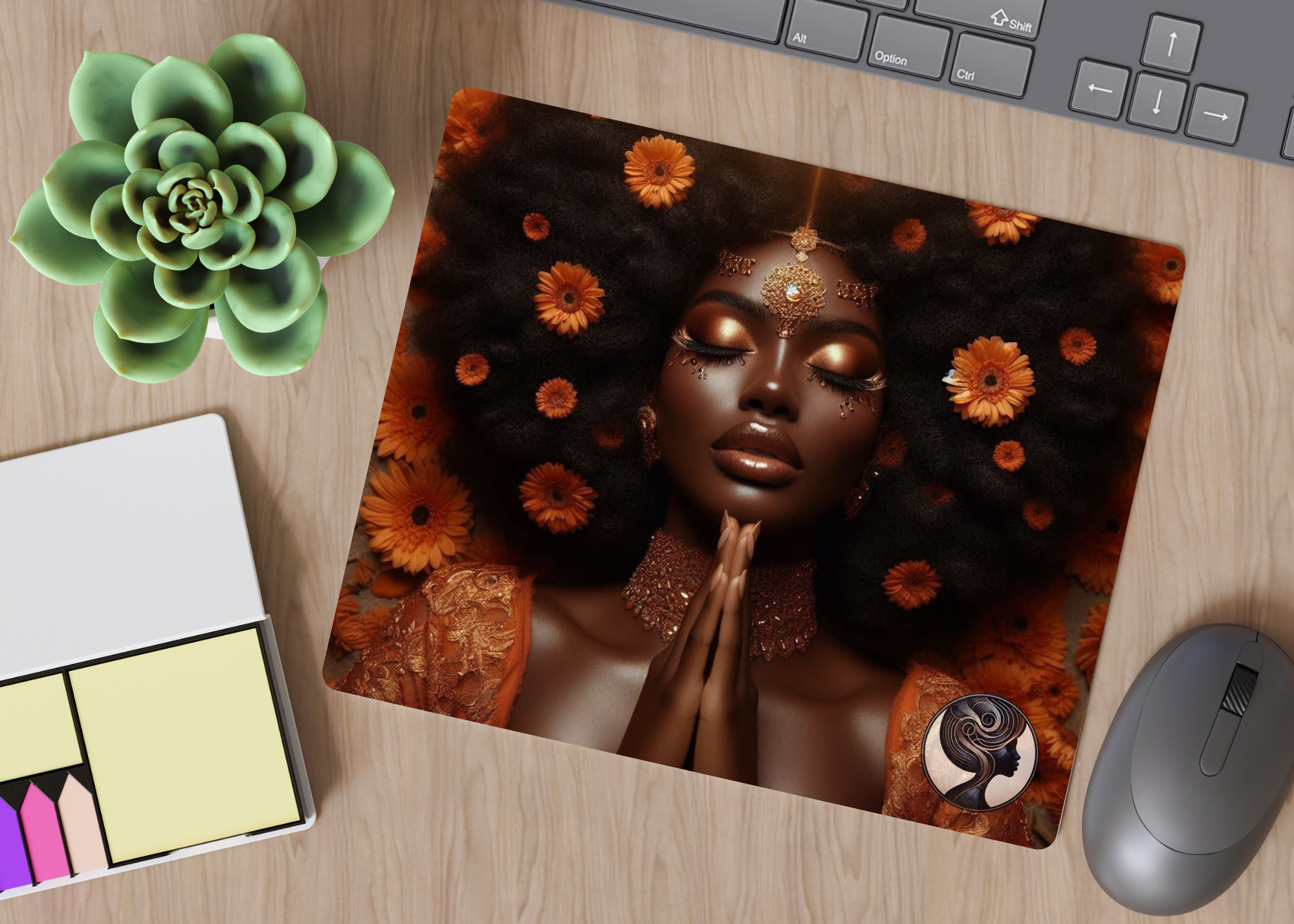 Tranquility in Bloom Mousepad (SQ2478101)