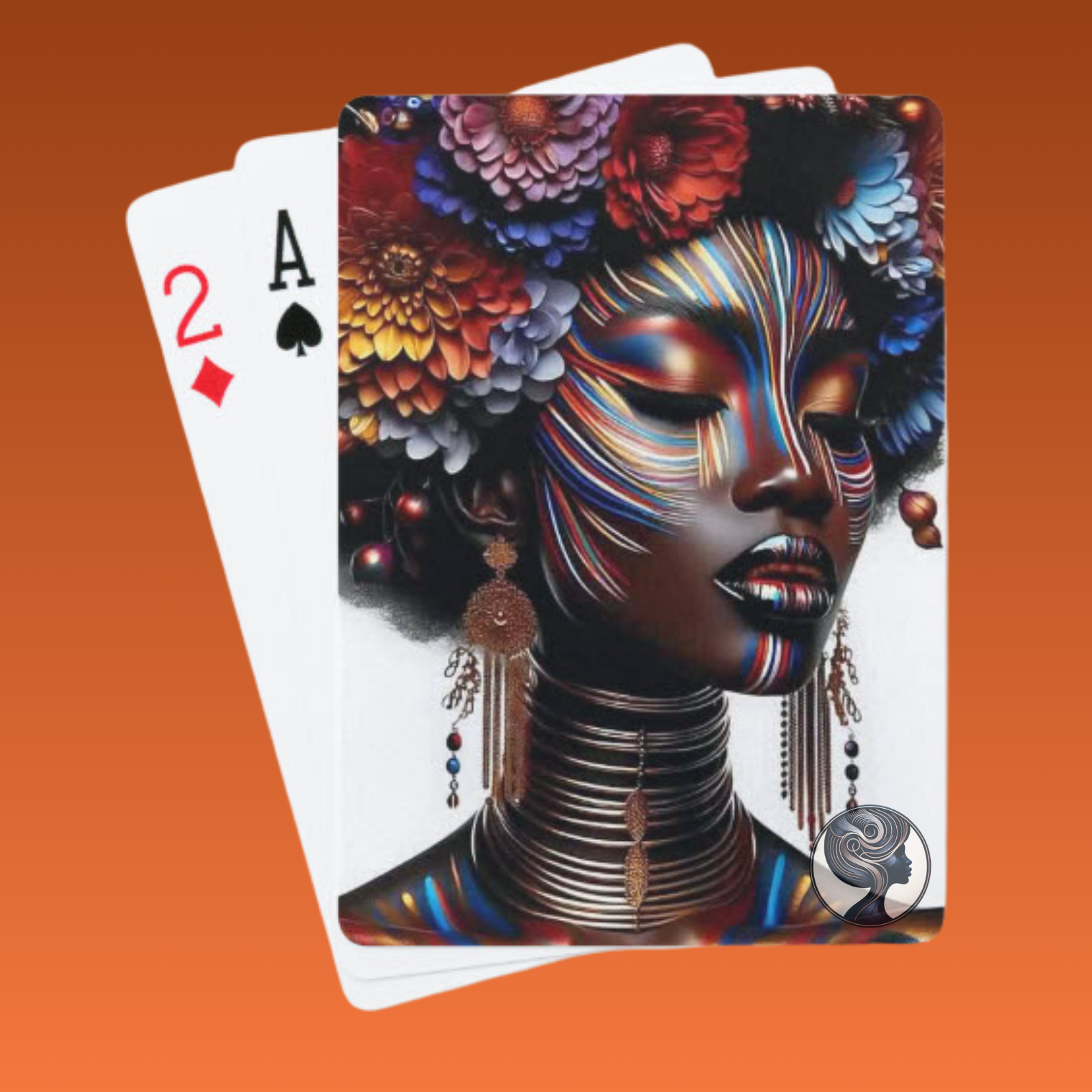 Blooming Brilliance Playing Cards