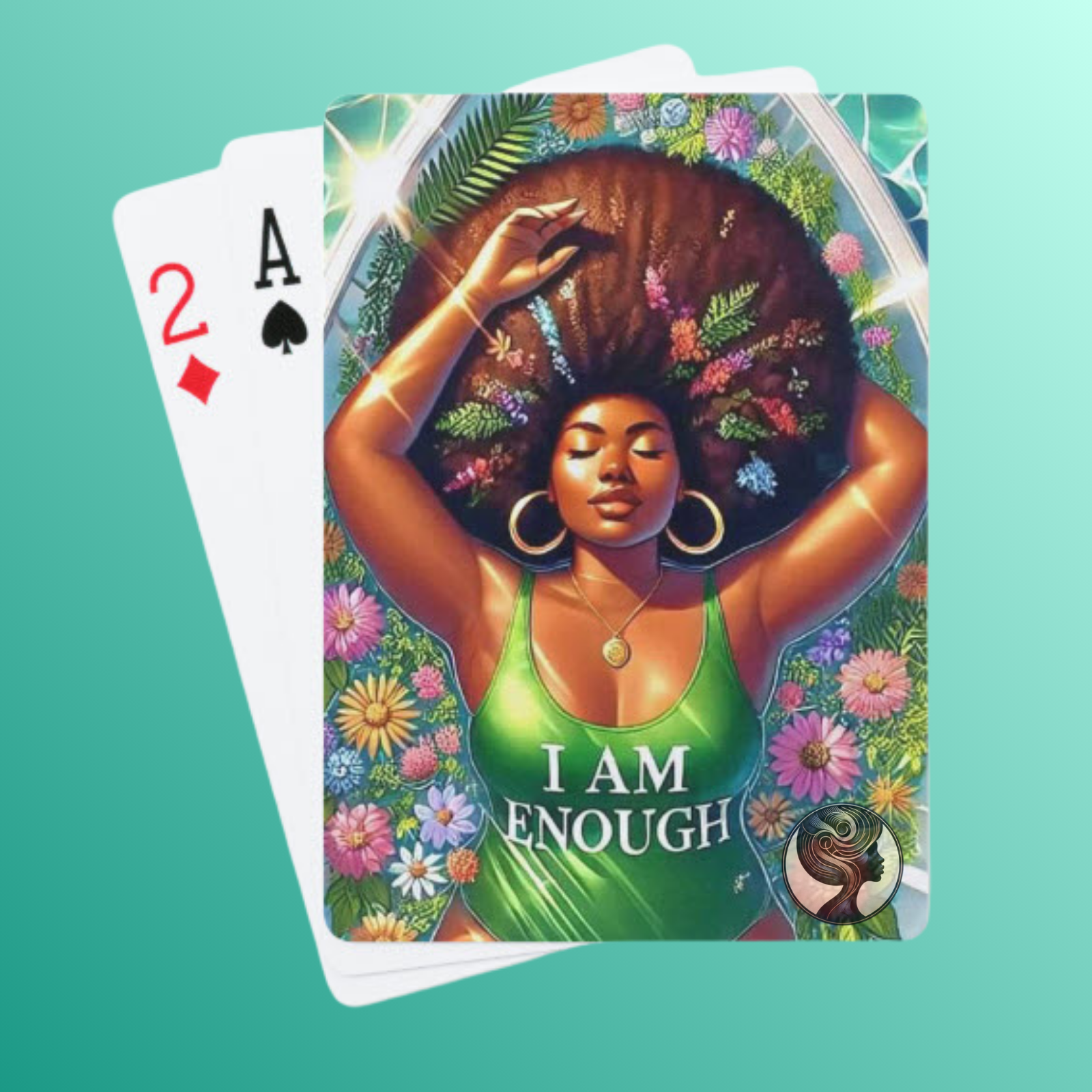 I Am Enough Playing Cards