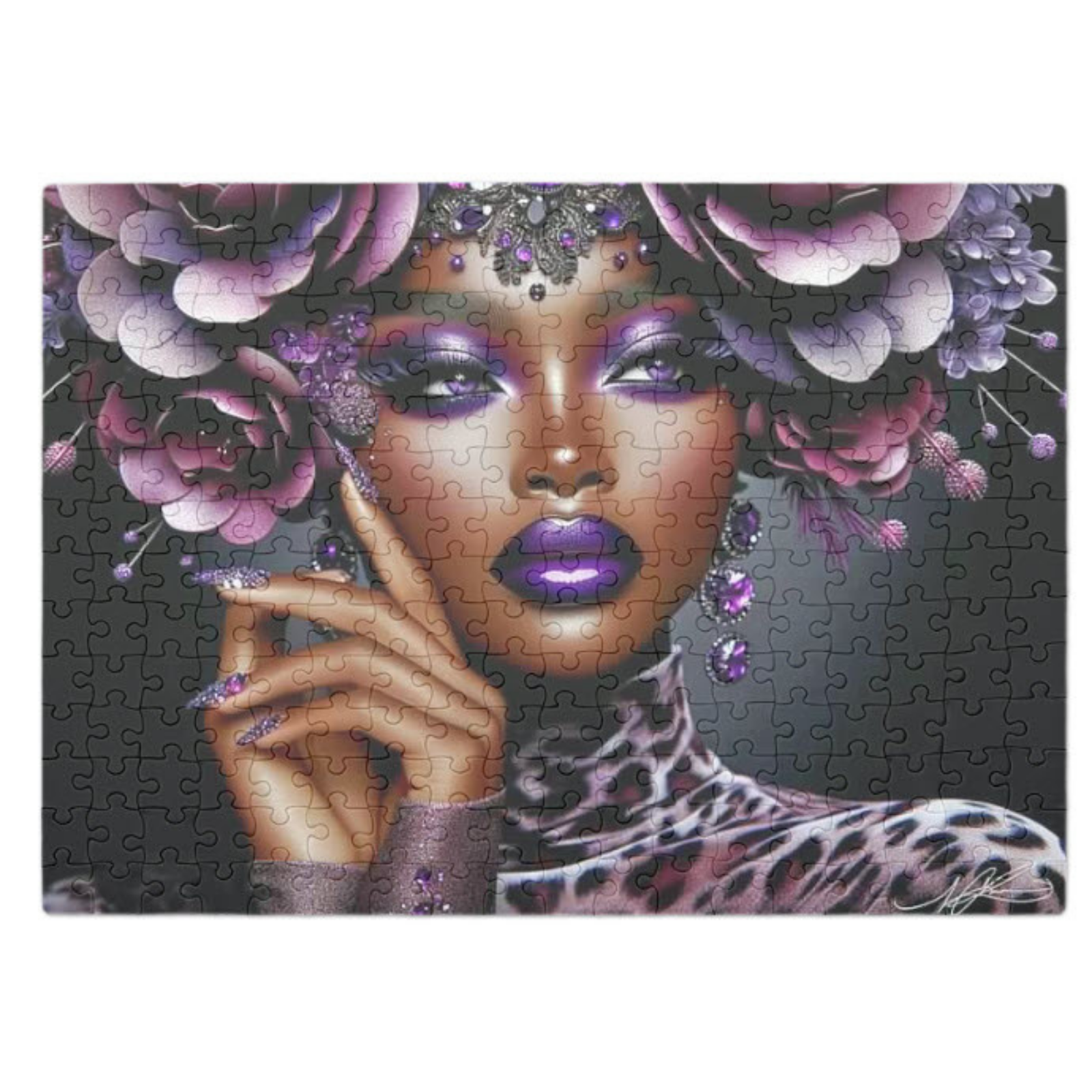 Essence of Amethyst Puzzle (10" x 14")