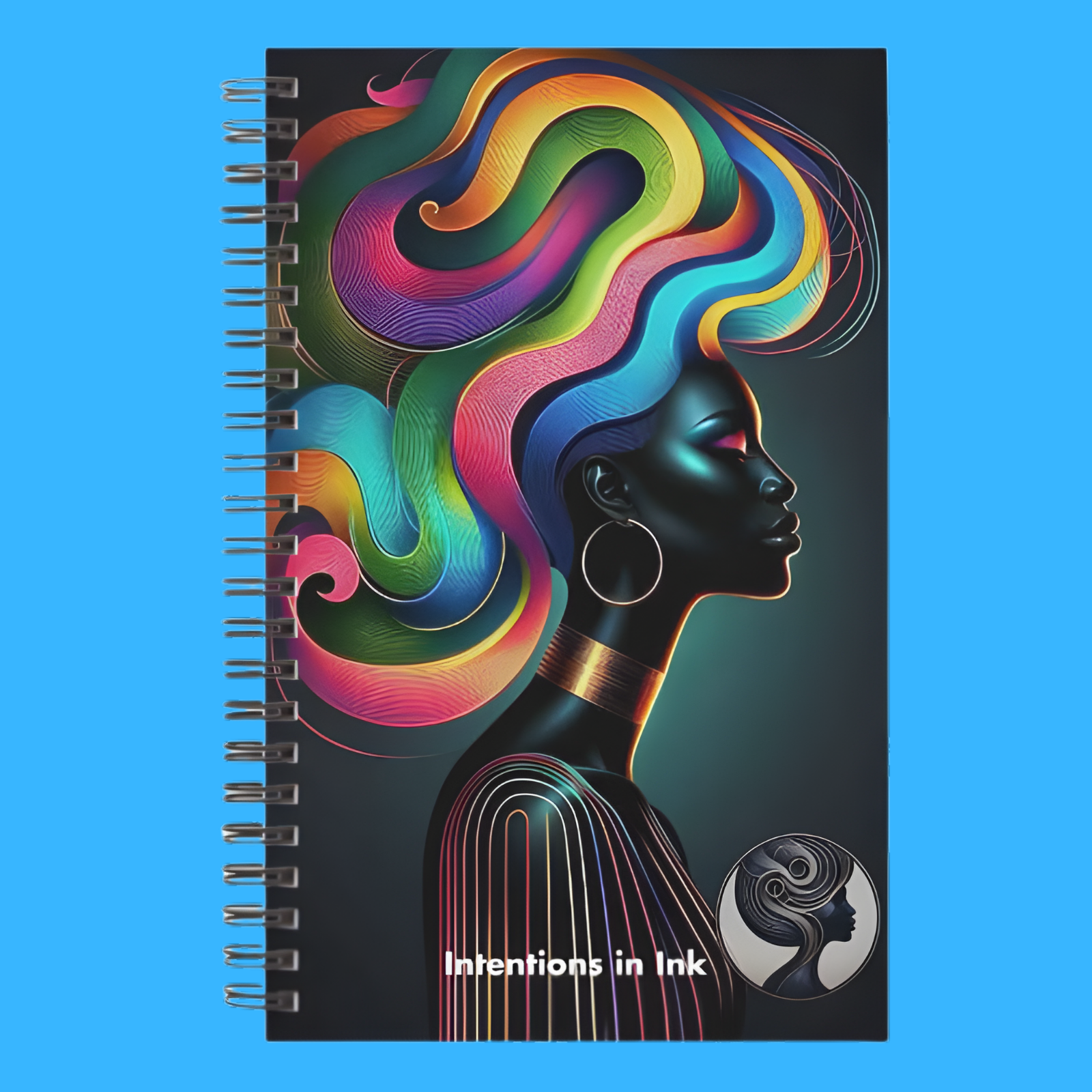 Intentions in Ink Monthly Planner (Vibrant Elegance) | 5" x 8"