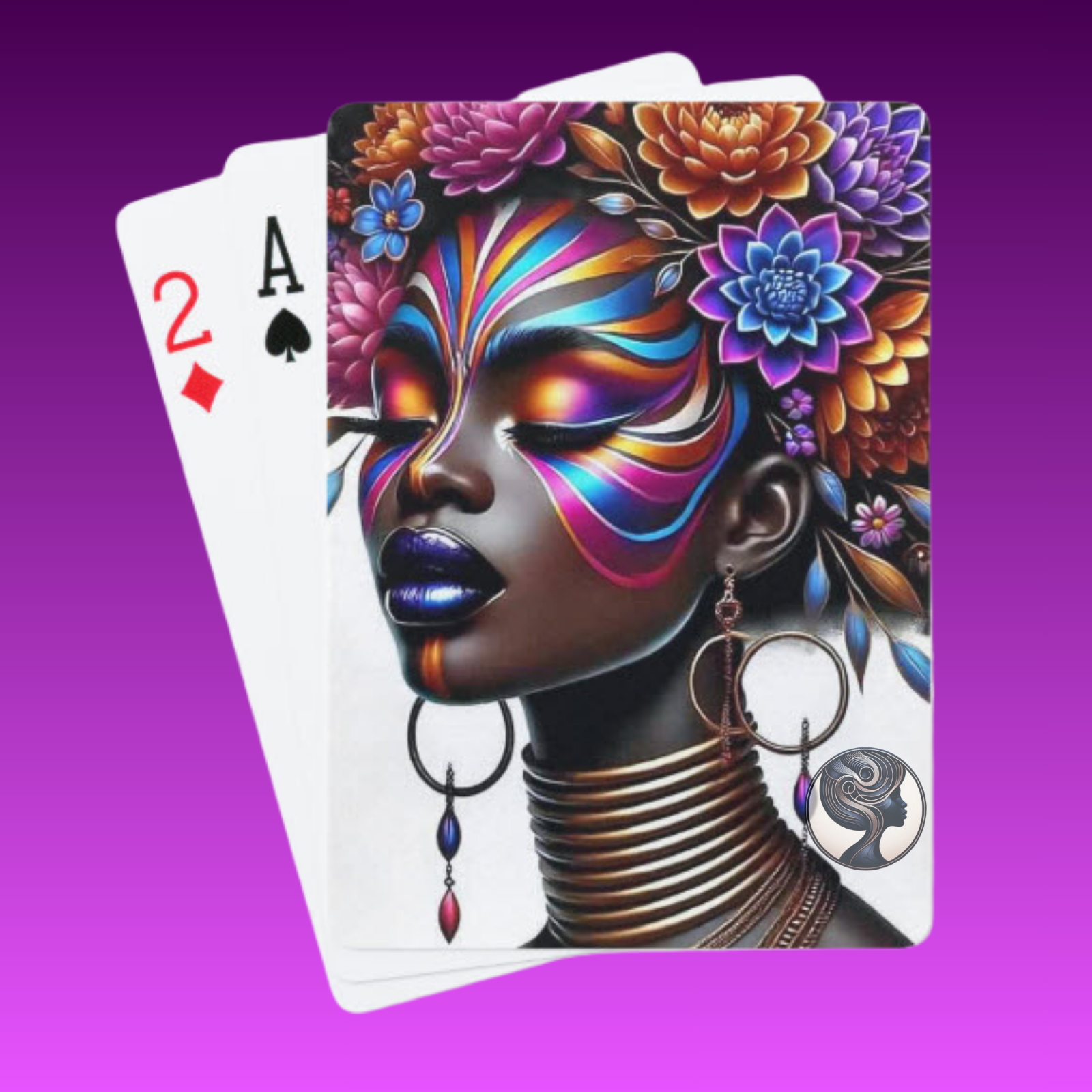 Blooming Brilliance Playing Cards