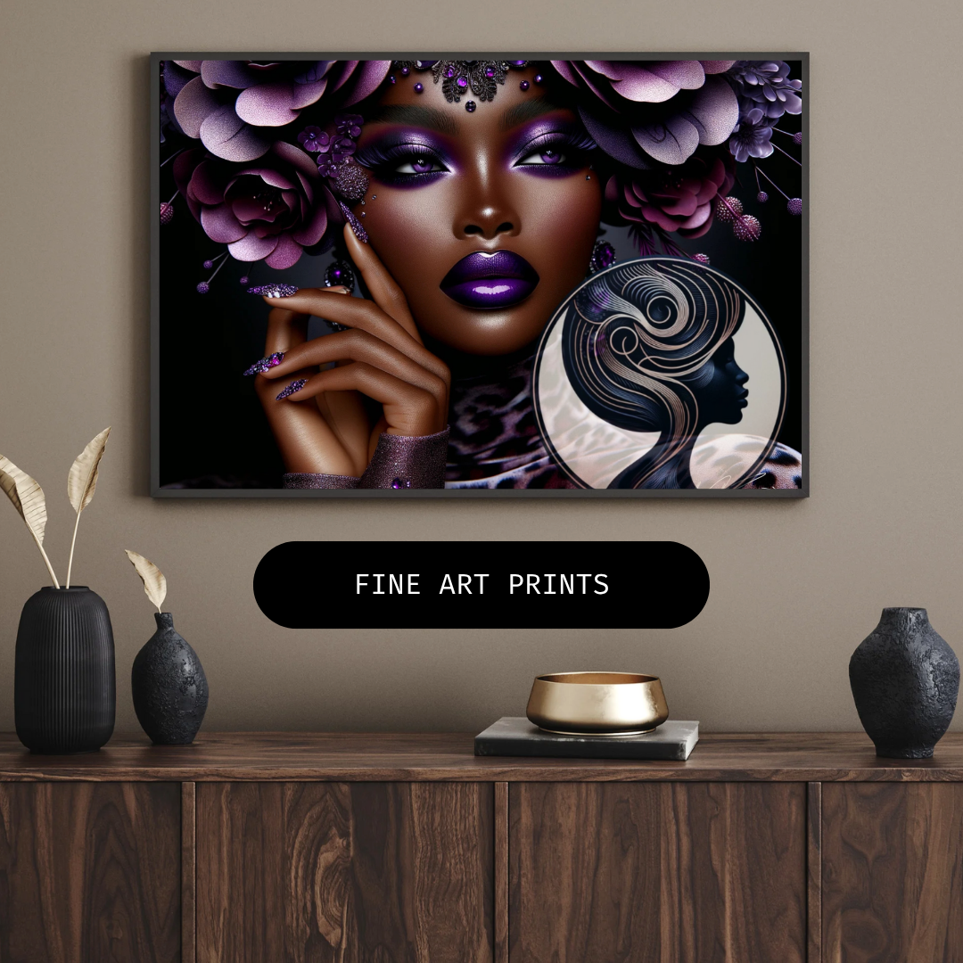 Essence of Amethyst Print (11" x 14") - SKU SQ8486056
