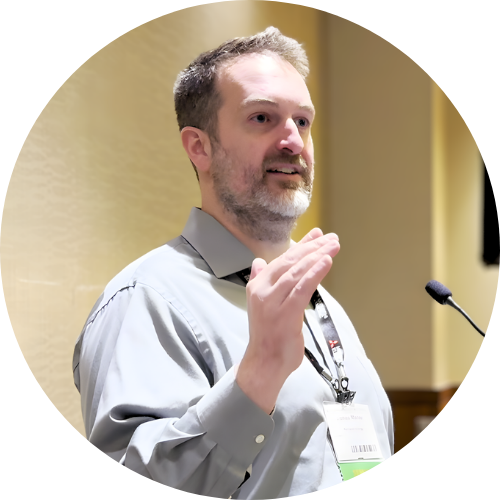 James Manzer smiling, founder of SolarPunkPro