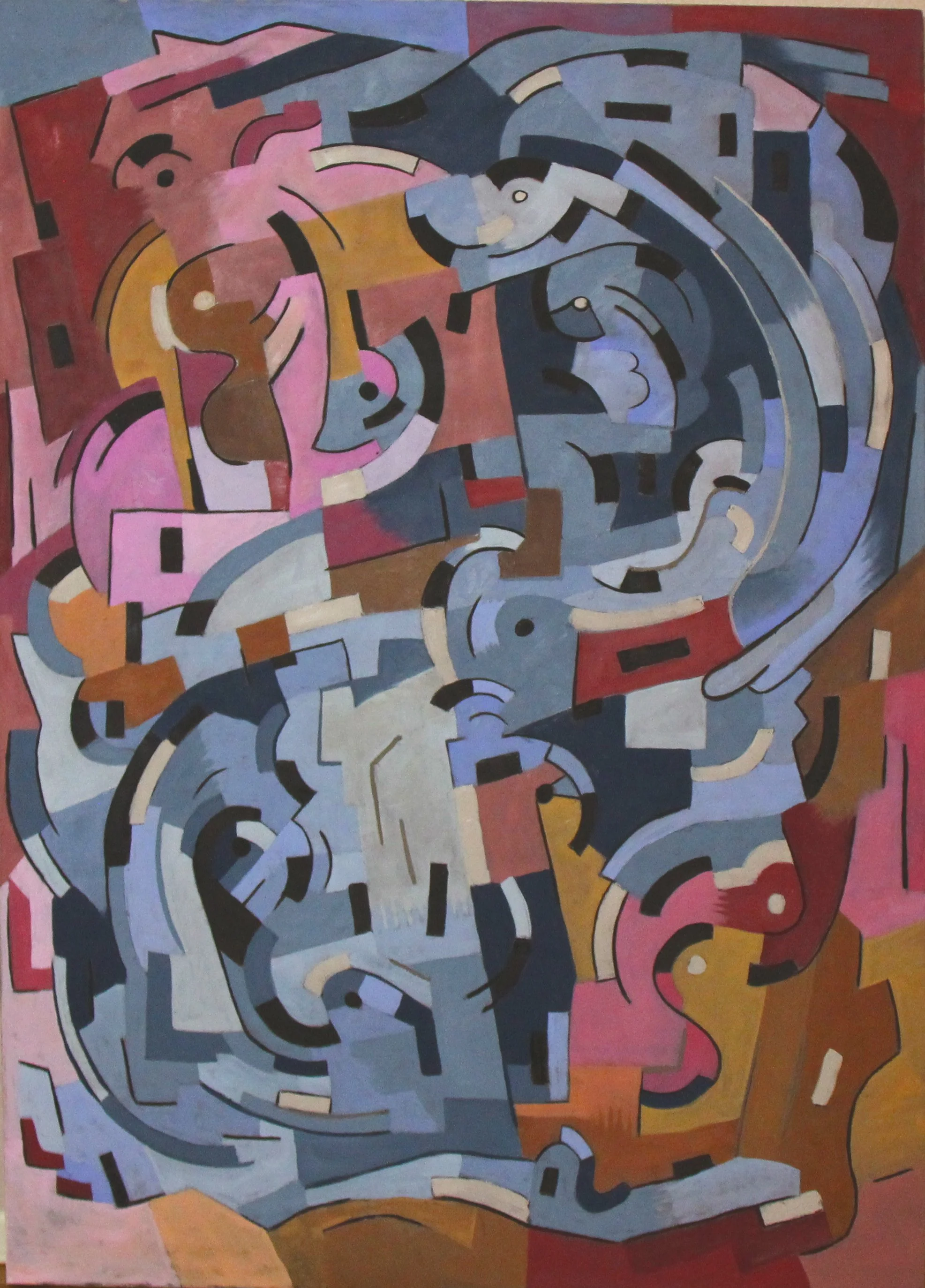 Visual Symphony No. 1 2022 - Oil on Canvas