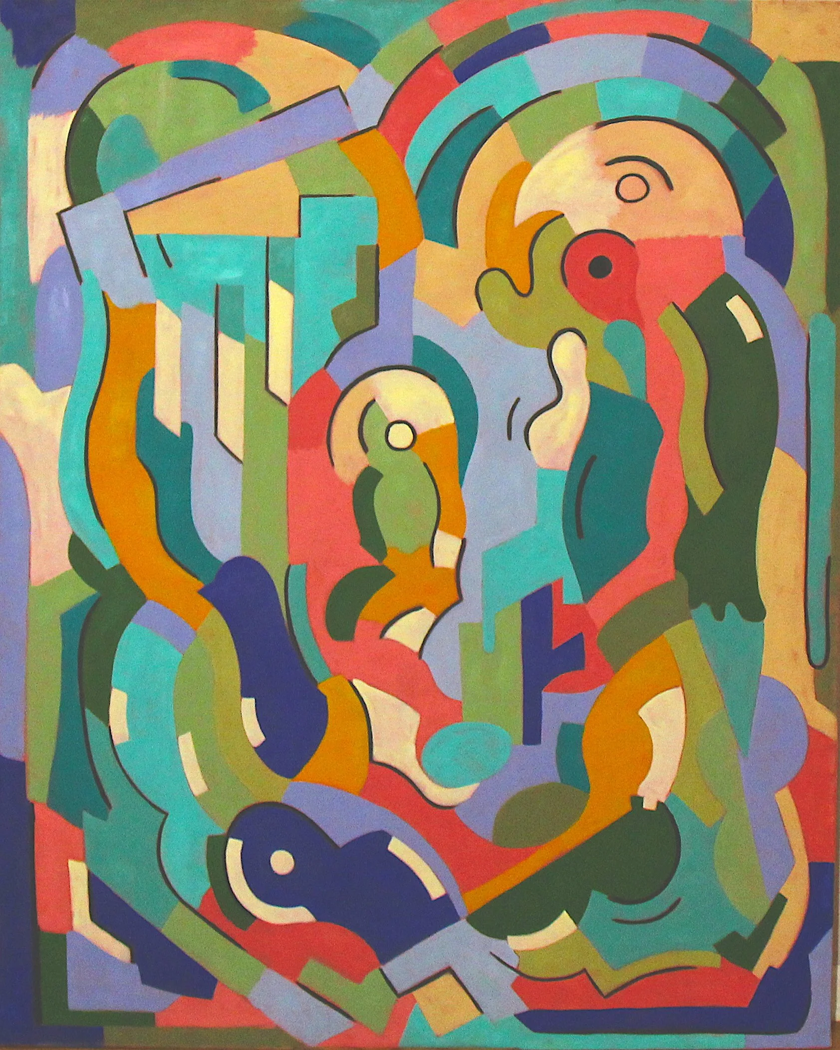 Visual Symphony No. 3 2023 - Oil on Canvas - SOLD