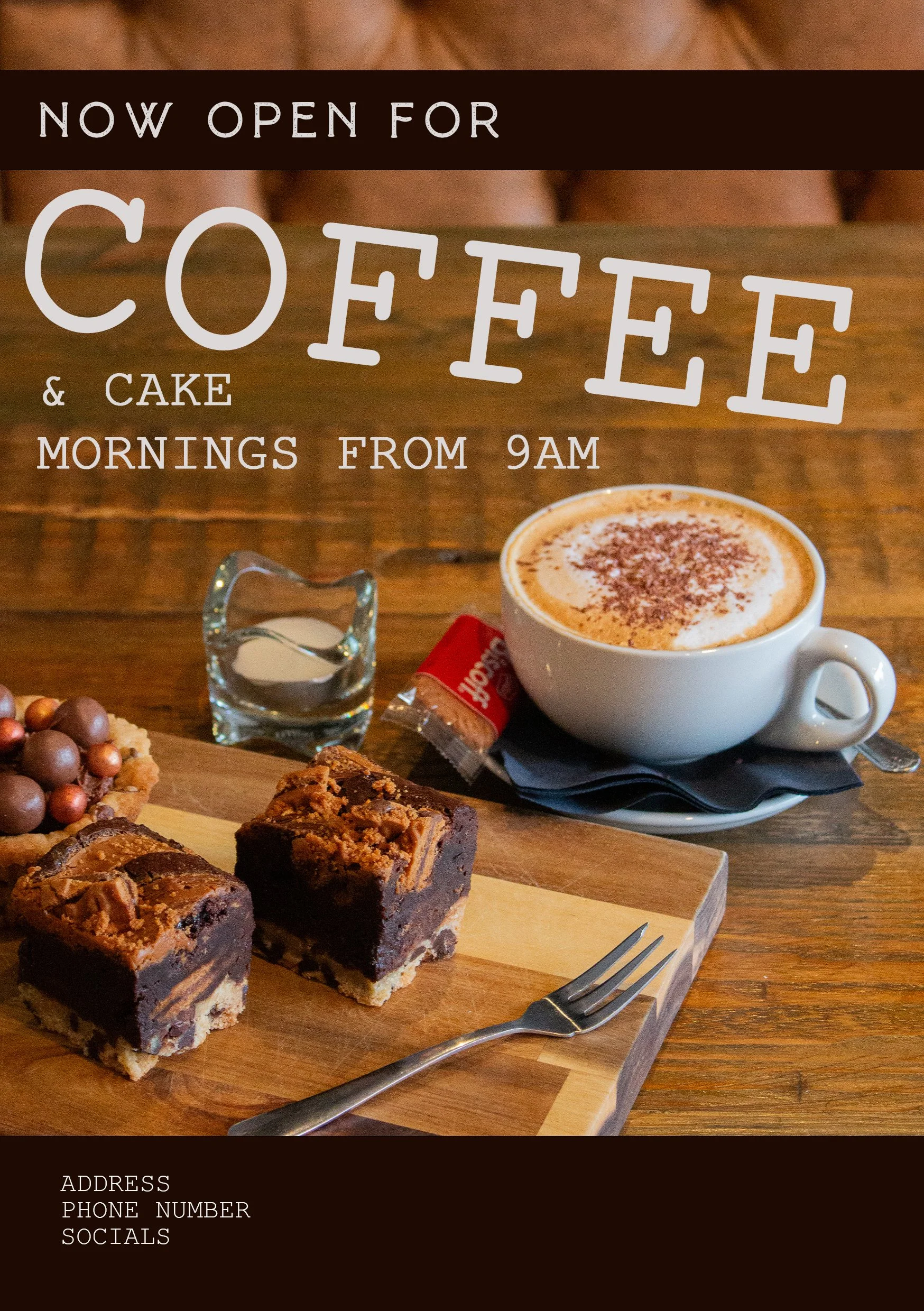 Flyer with Photography