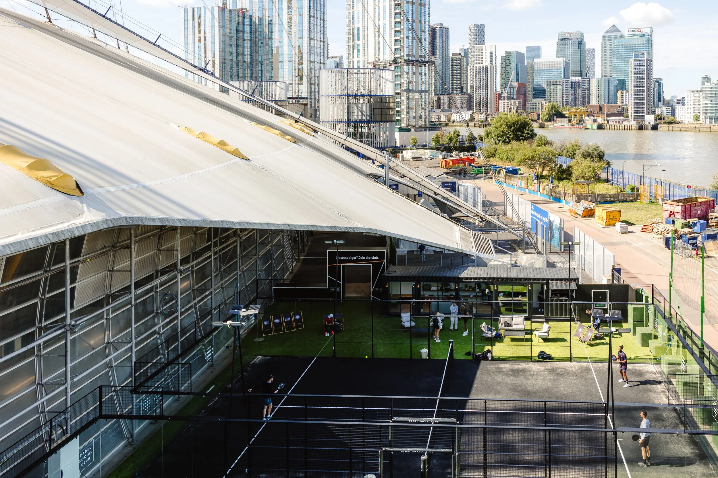 Padel at the O2 Arena