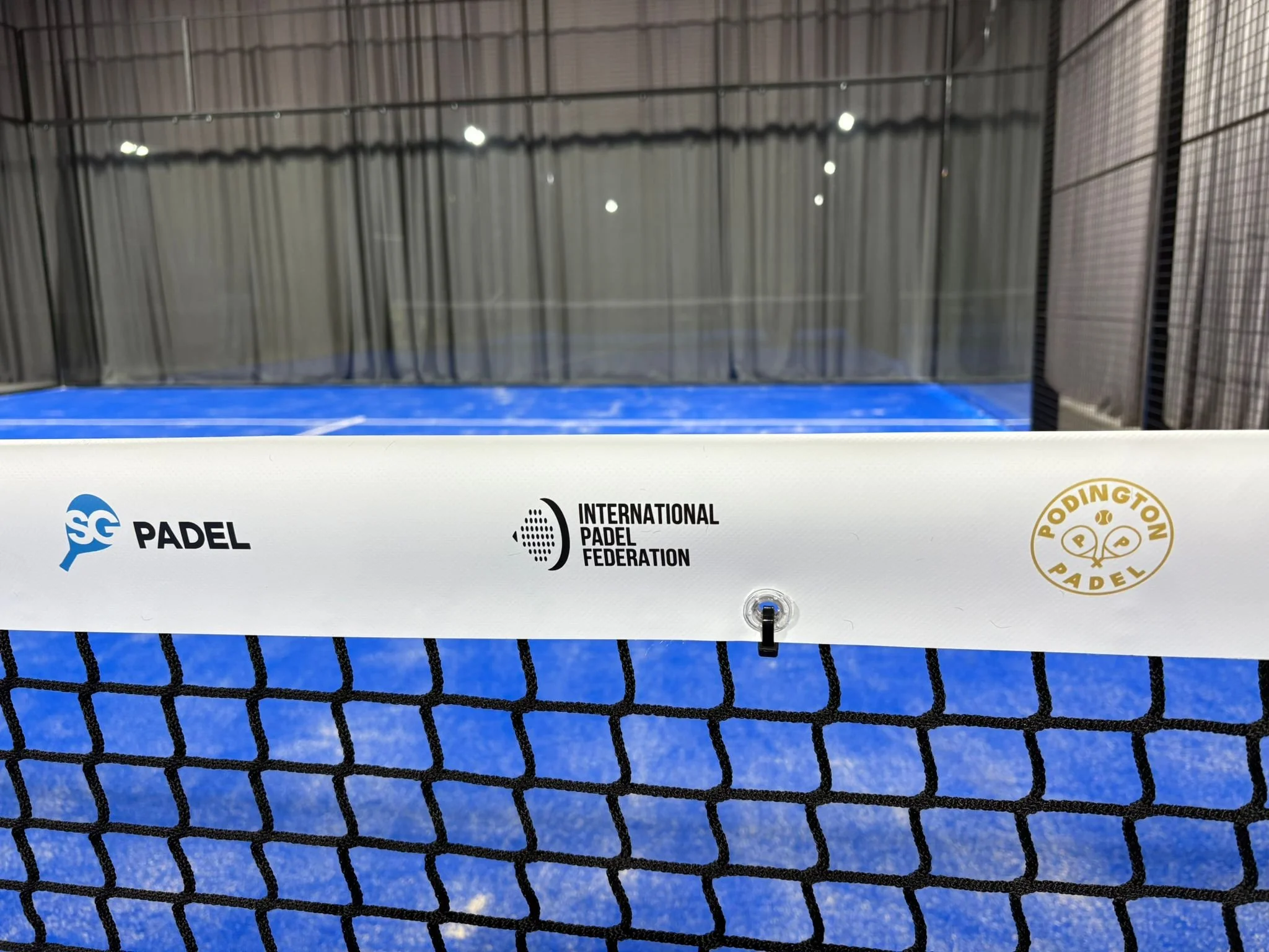 Indoor Padel Courts, UK Best Padel Courts, Acoustic curtains