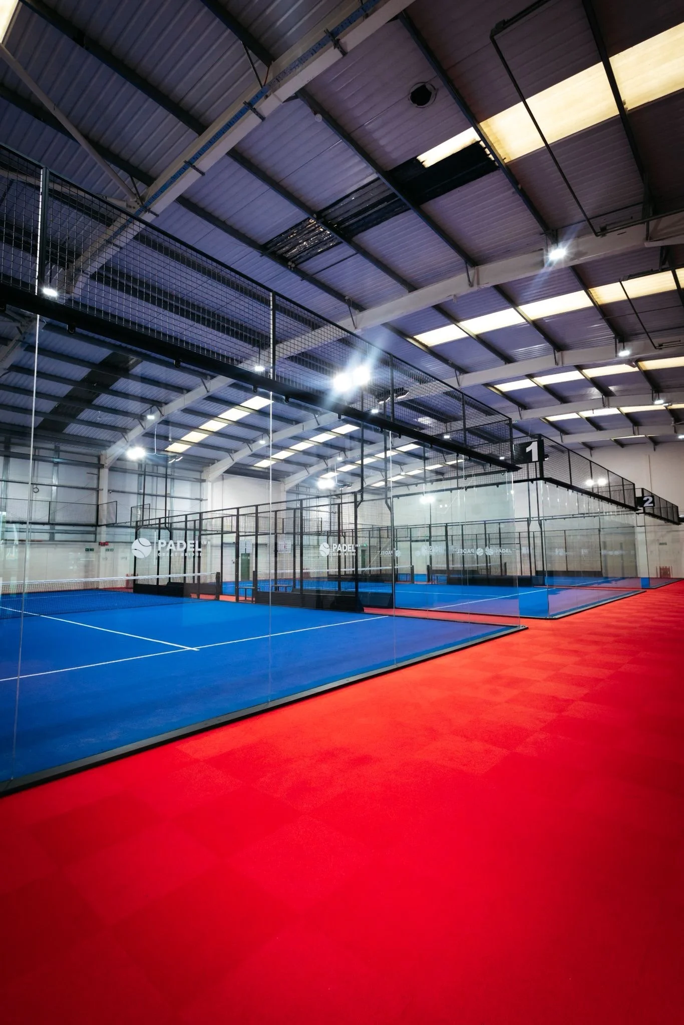 Indoor padel tennis court Best Uk Padel courts