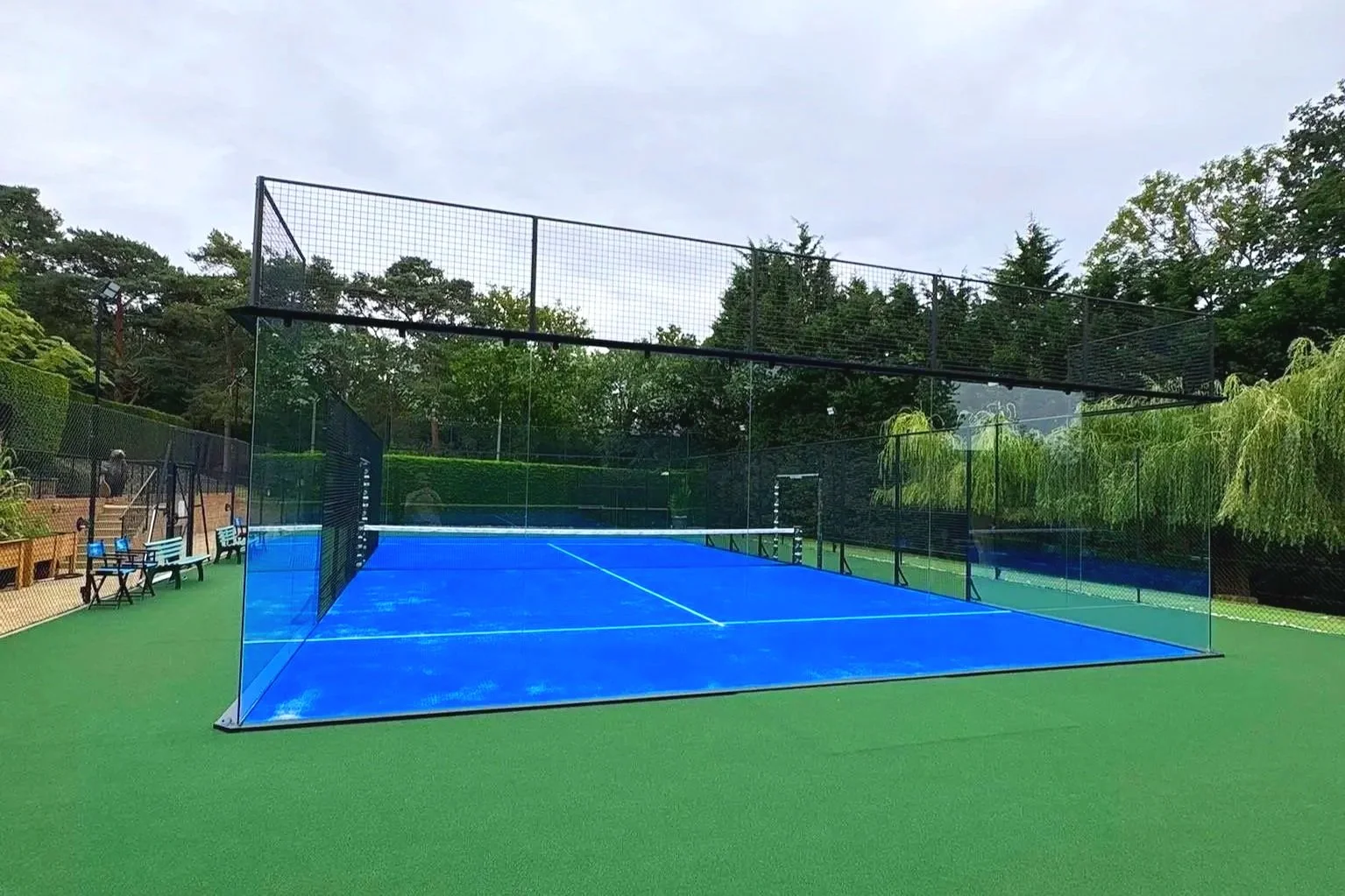Full Panoramic Padel Court Private residence Mejorset